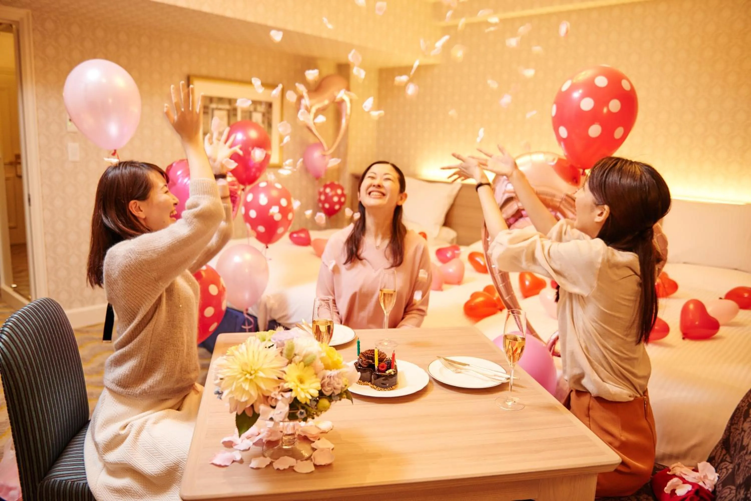 People in Hotel Okura Tokyo Bay