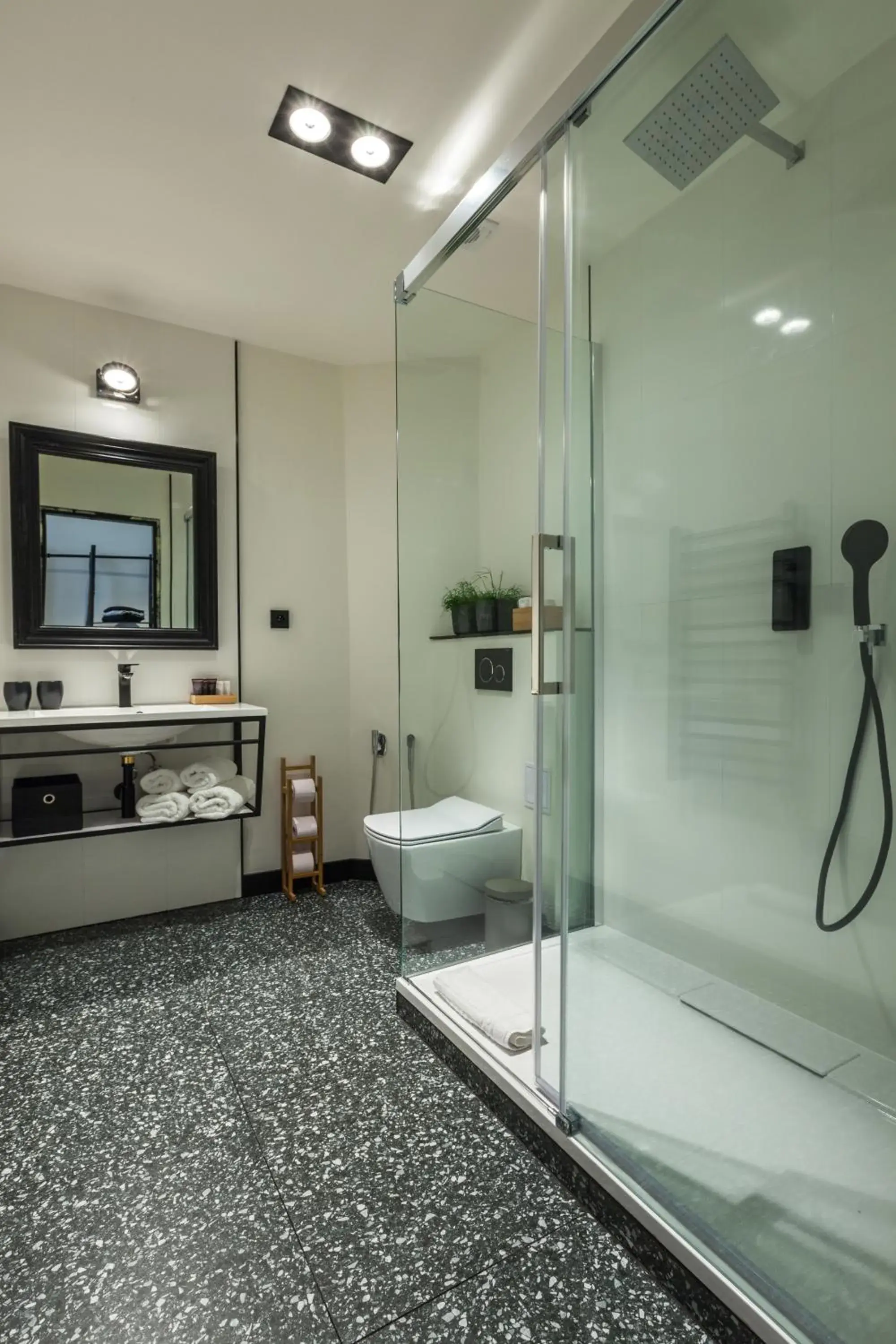 Shower, Bathroom in Antik Hotel Prague