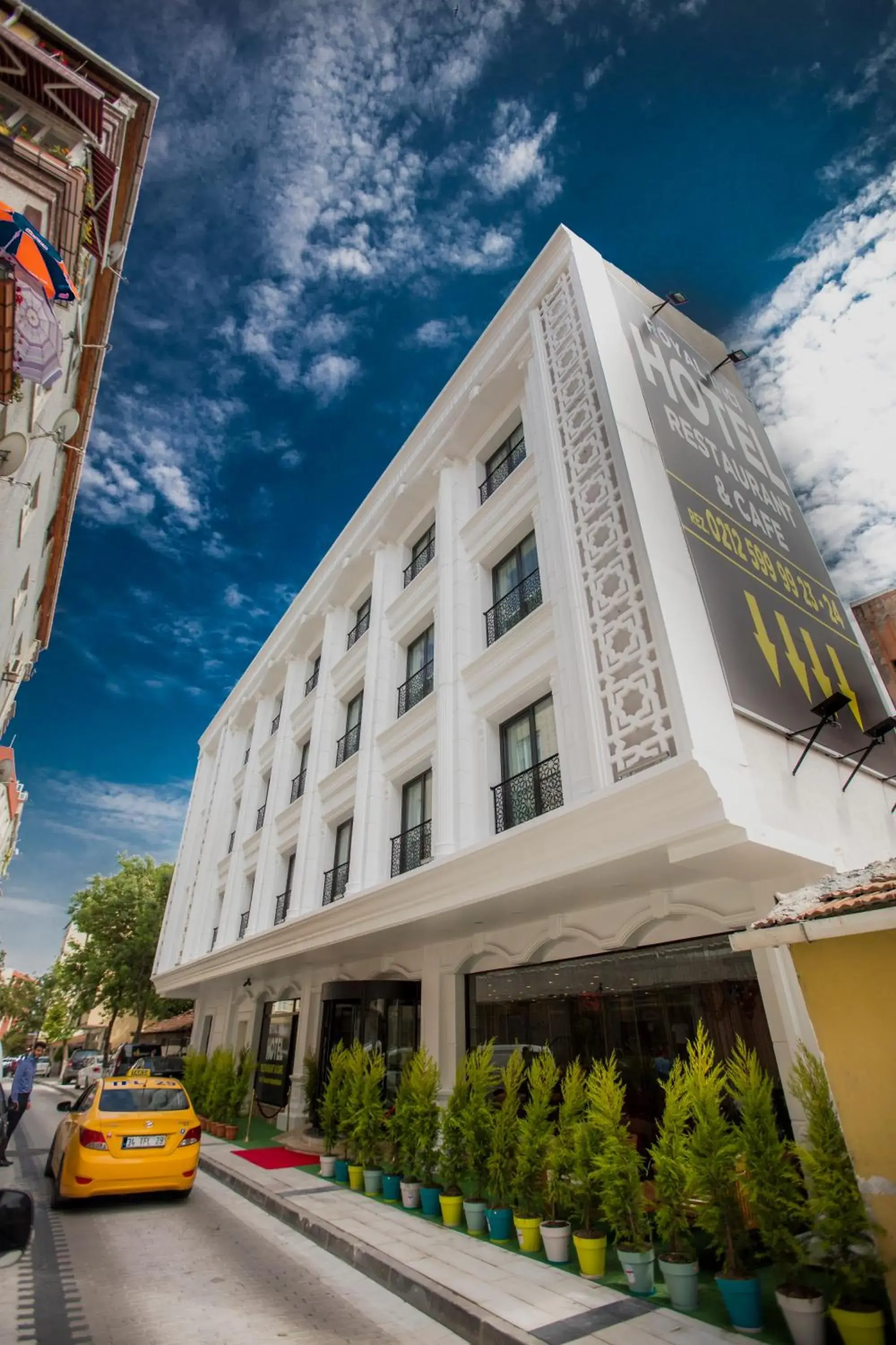 Facade/entrance, Property Building in Royal İnci Spa Hotel