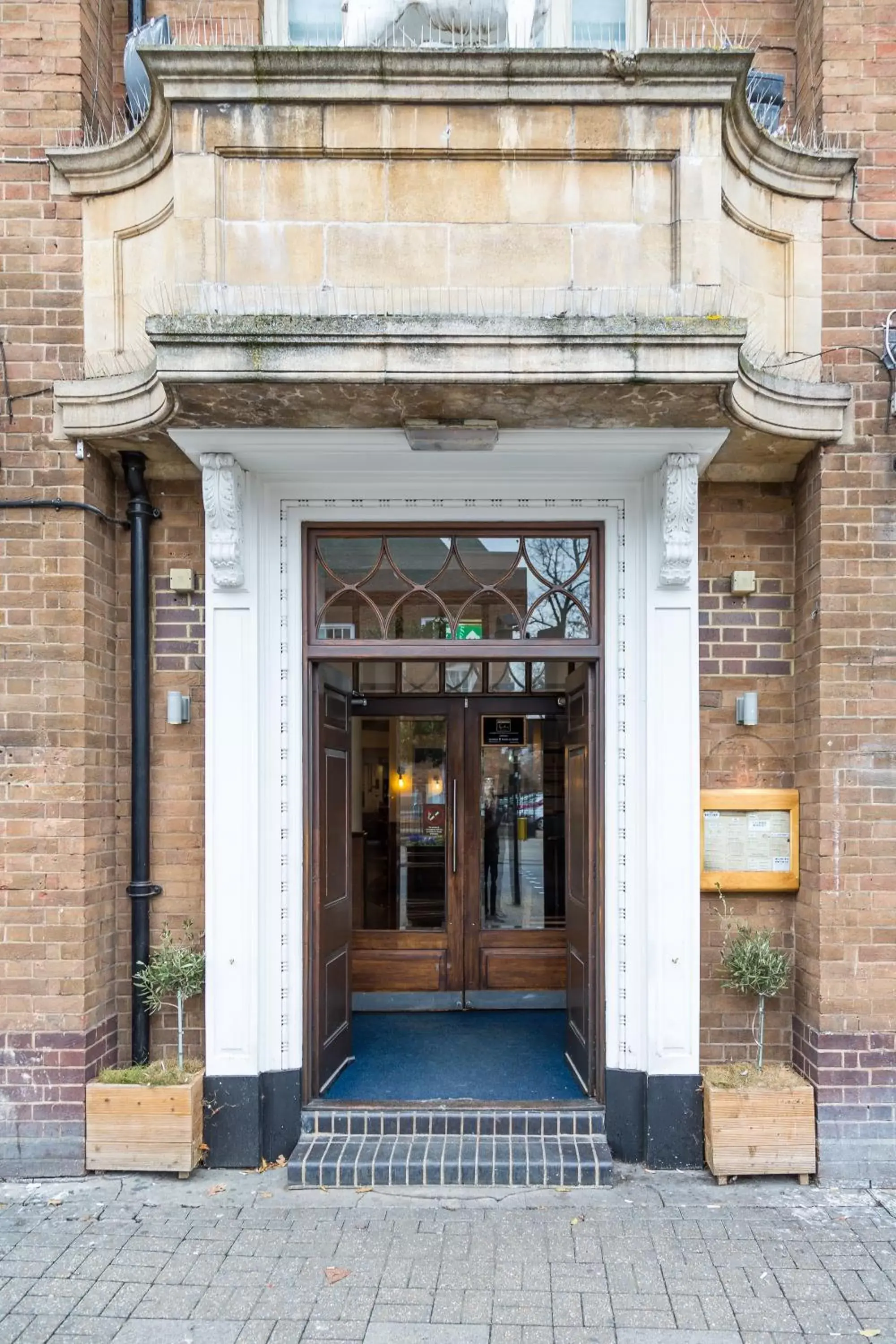 Facade/entrance in White Hart, Newmarket by Marston's Inns