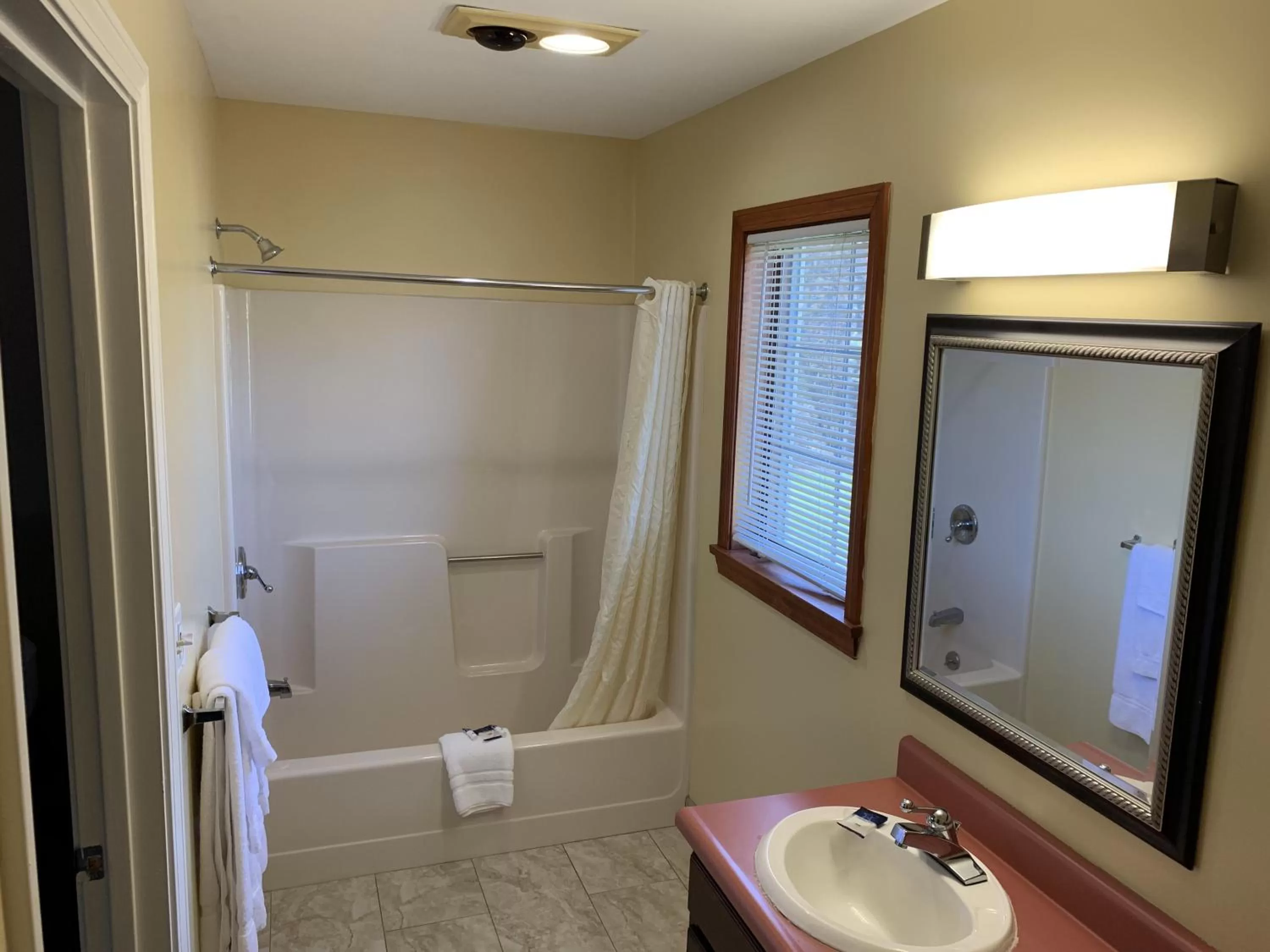 Bathroom in Americas Best Value Inn Scarborough Portland