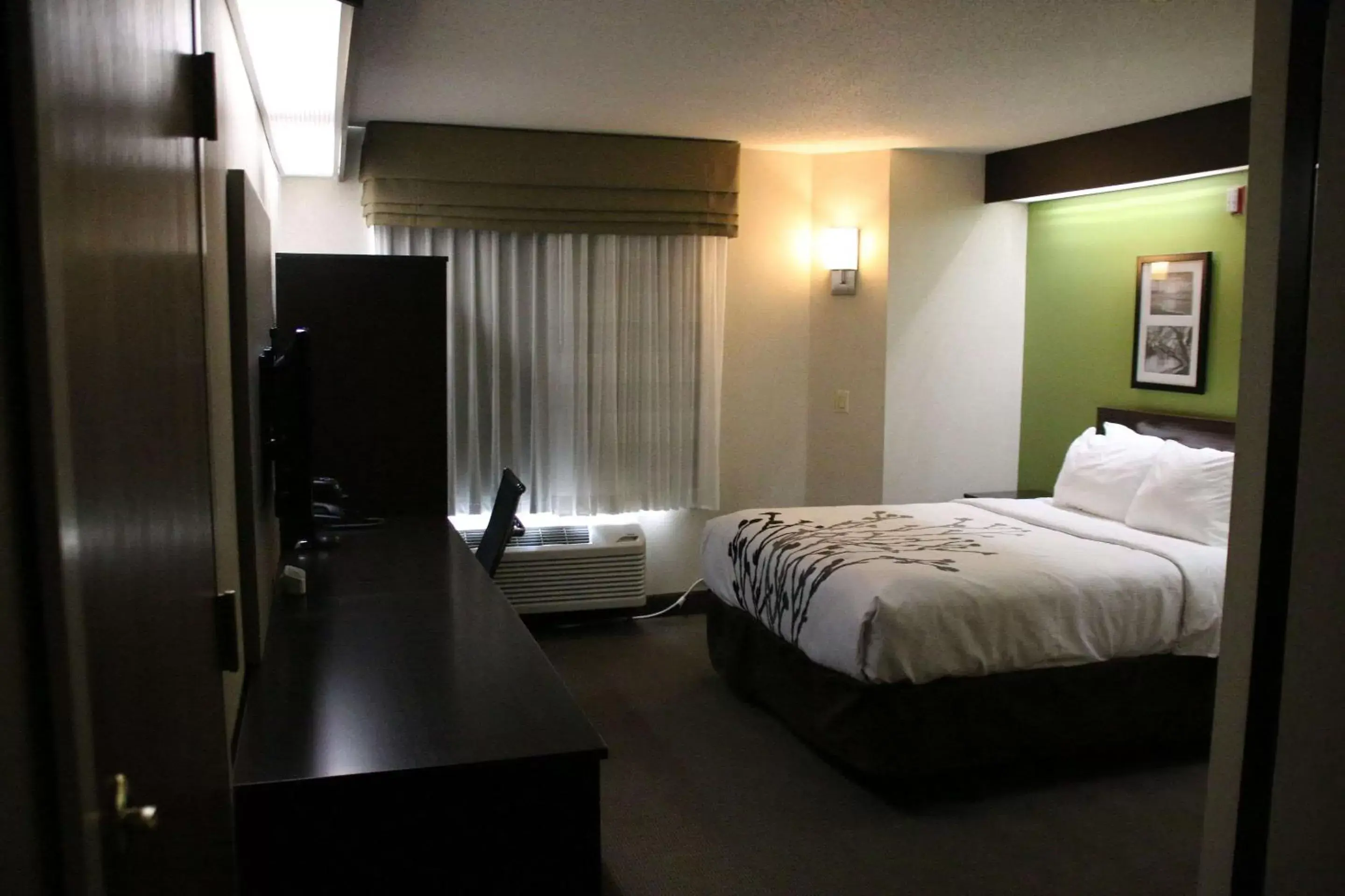 Photo of the whole room, Bed in Sleep Inn near Great Lakes Naval Base