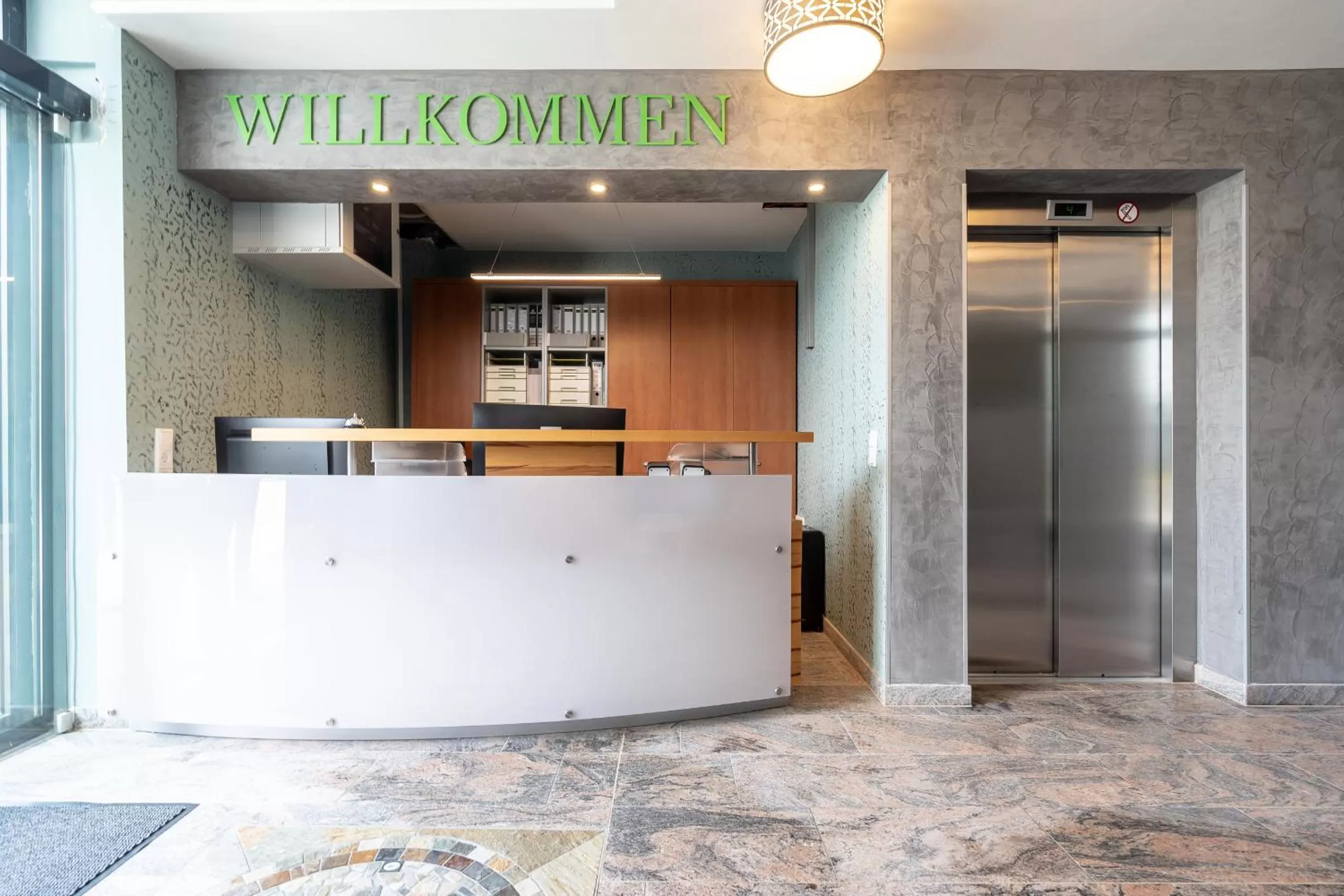 Lobby or reception in Hotel in Laisen