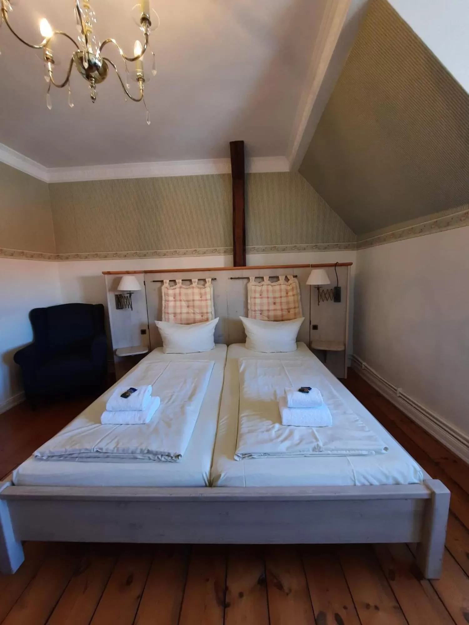 Photo of the whole room, Bed in Landhaus Bode