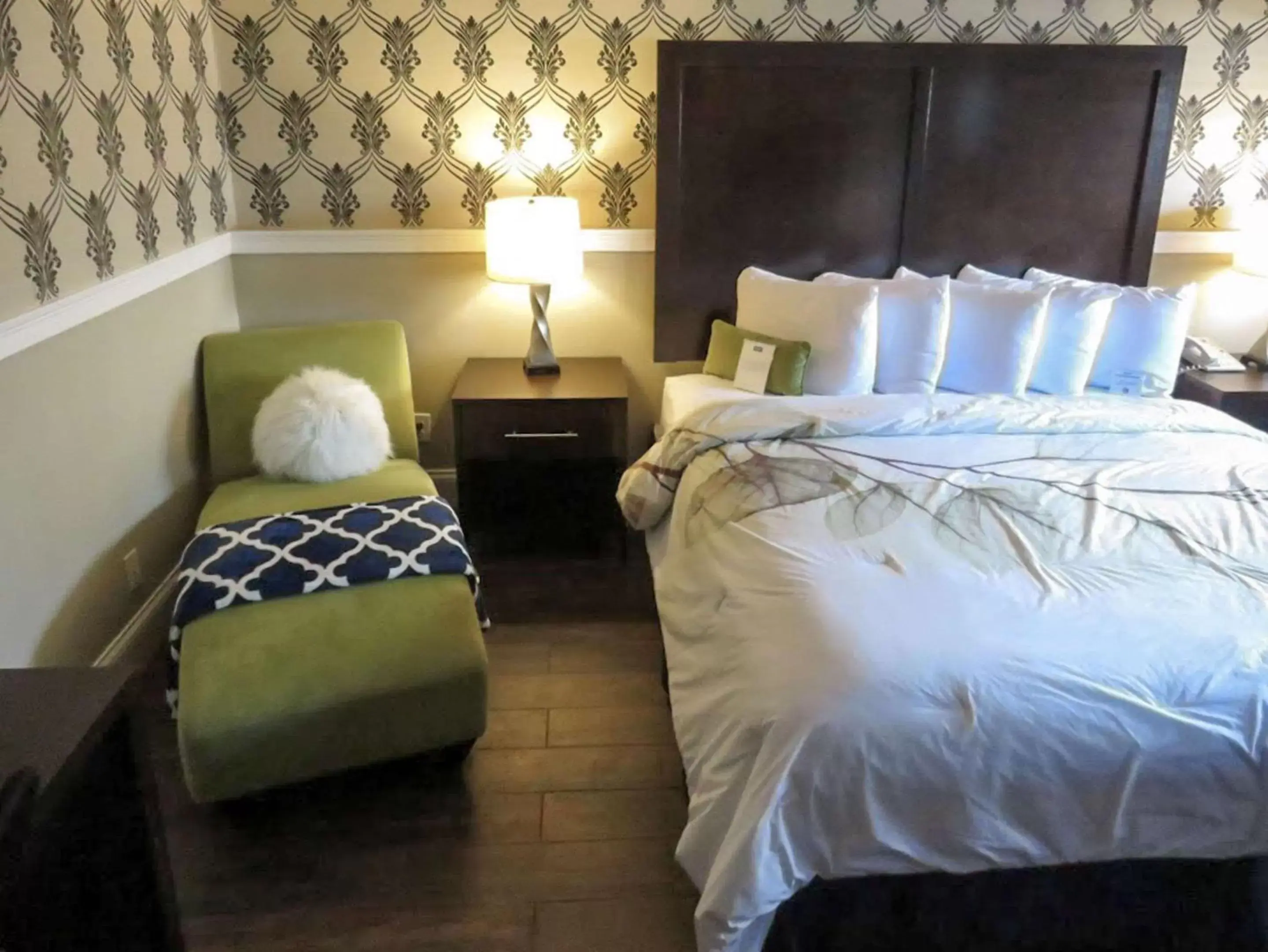 Photo of the whole room, Bed in Rodeway Inn Boston Logan Airport