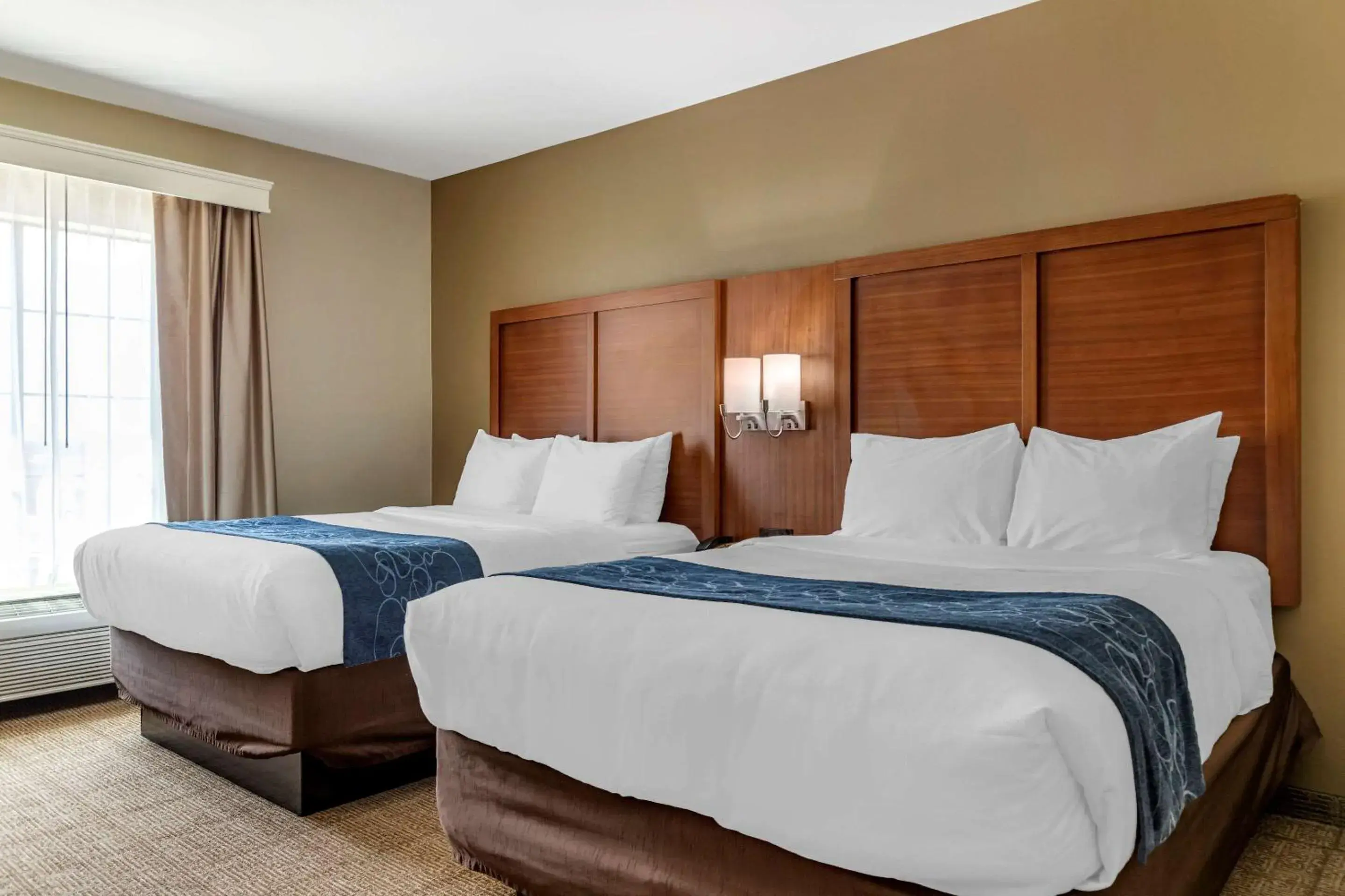 Efficiency Queen Suite with Two Queen Beds - Accessible/Non-Smoking in Comfort Suites Buda