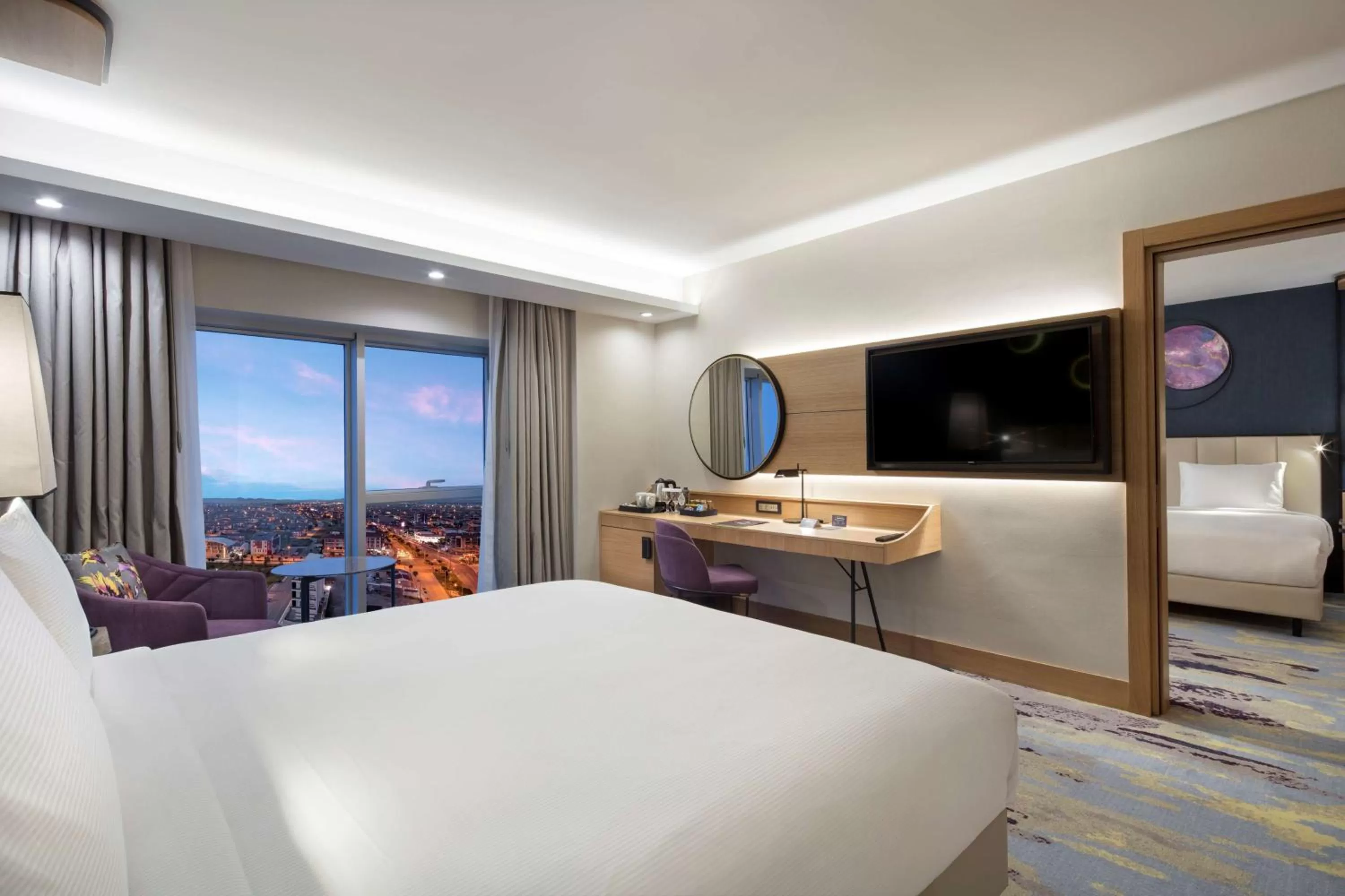 Bed in Doubletree By Hilton Afyonkarahisar