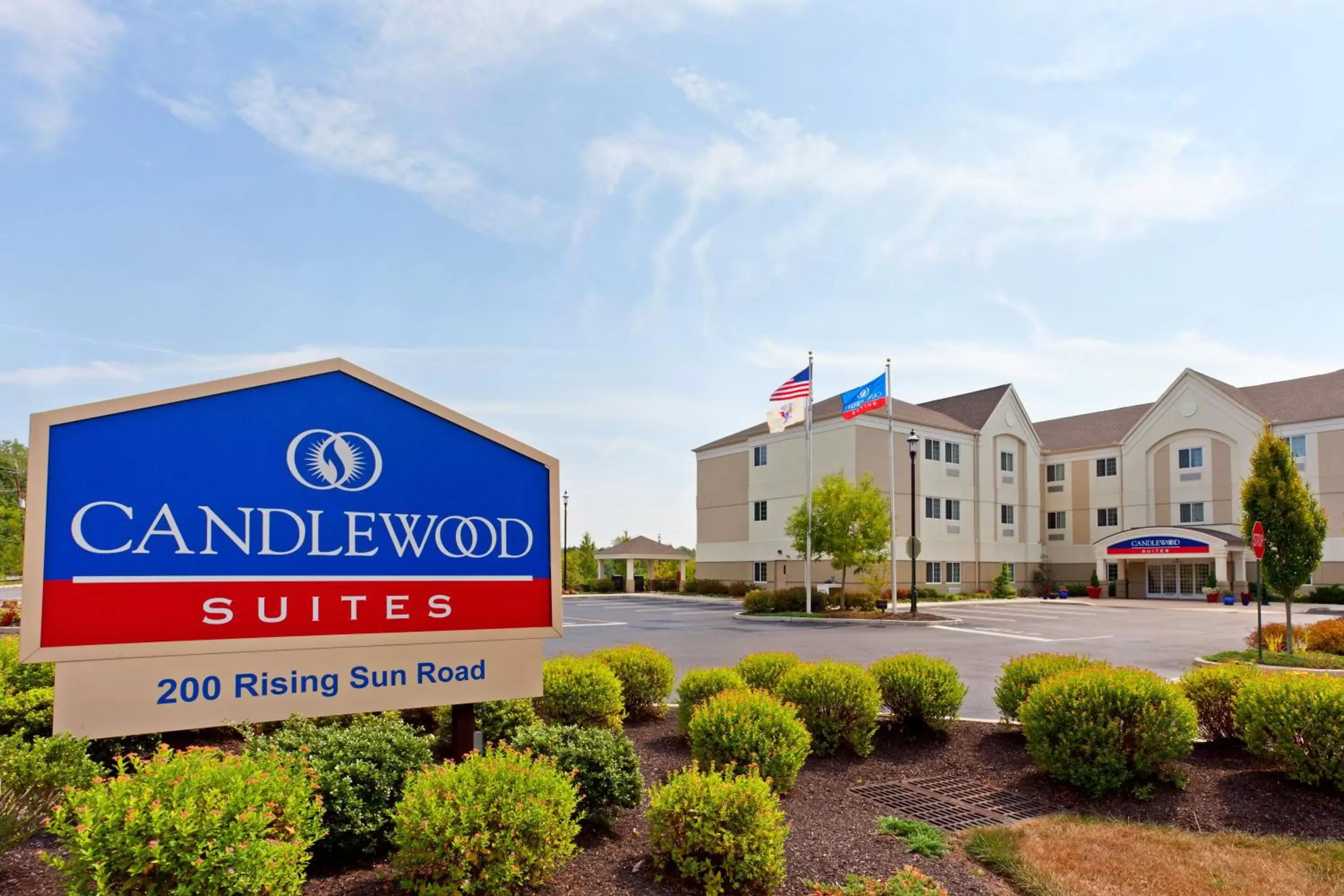 Property Building in Candlewood Suites Bordentown-Trenton, an IHG Hotel