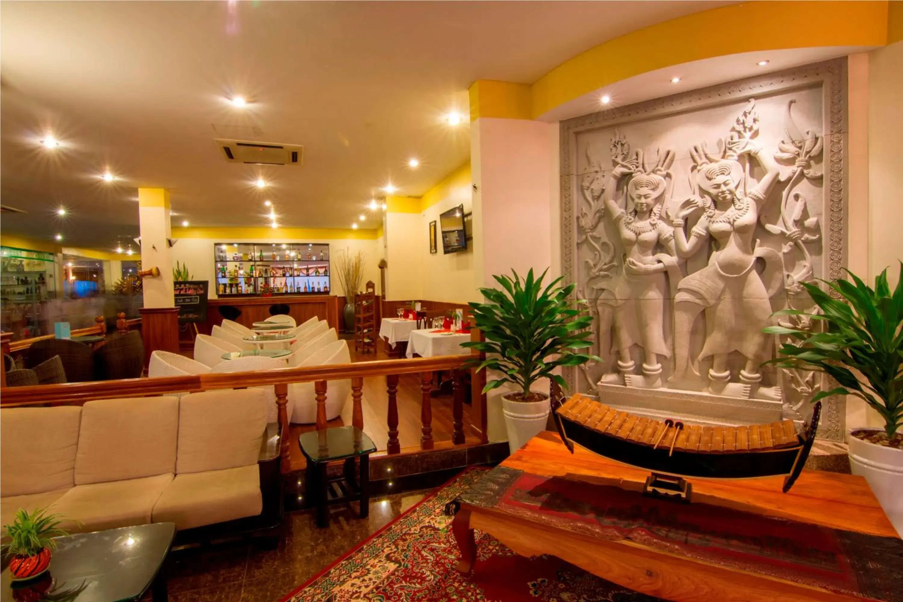 Restaurant/places to eat, Lobby/Reception in Starry Angkor Hotel