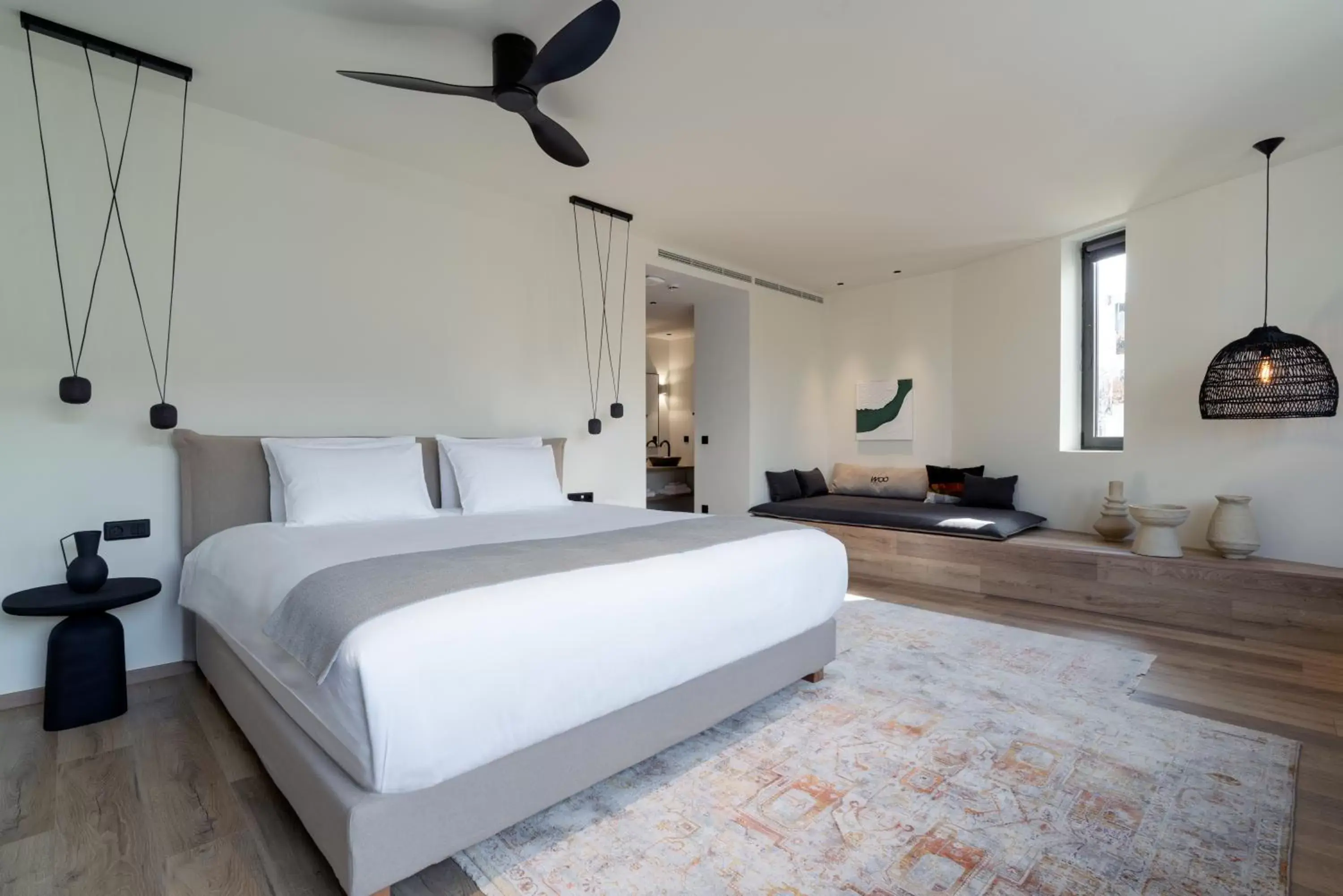 Bedroom, Bed in Athens Woo Suites