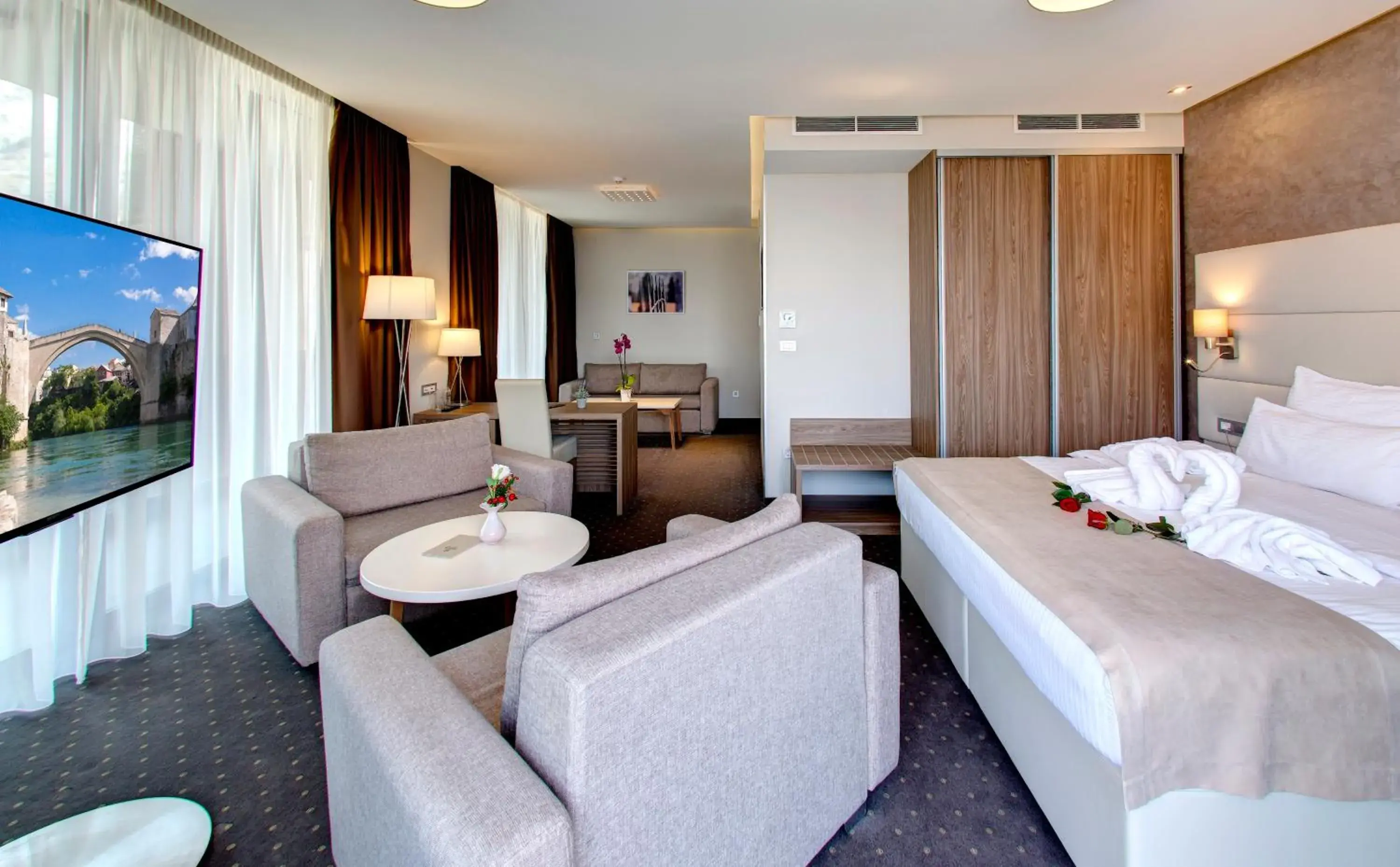 Bedroom, Bed in Hotel Eden Bedroom, Bed in Hotel Eden