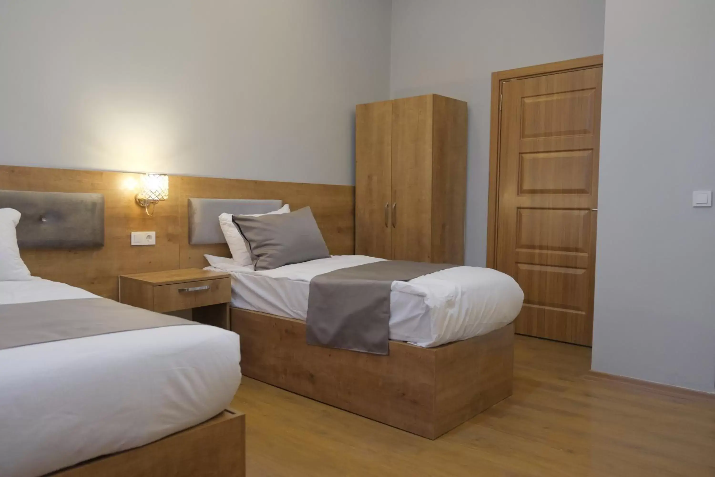 Bed in Adamantides Hotel Bed in Adamantides Hotel