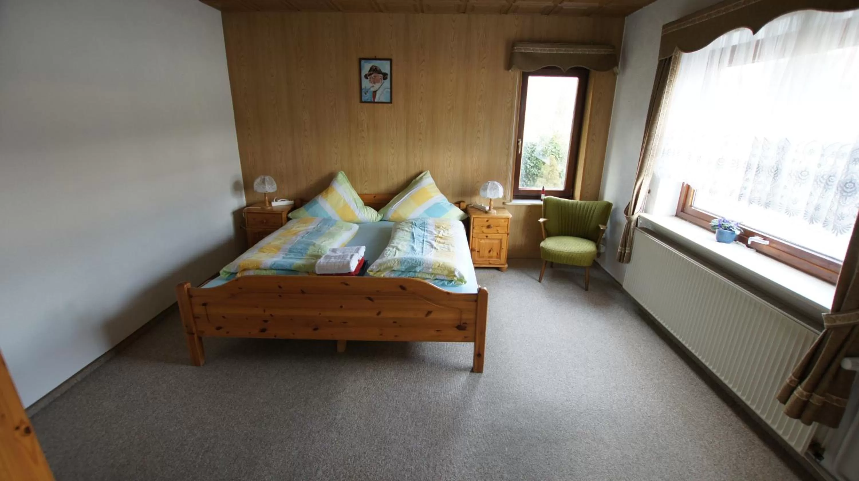 Three-Bedroom Apartment in Hotel Dorfkrug Büsum - günstige Altbauzimmer Am Oland