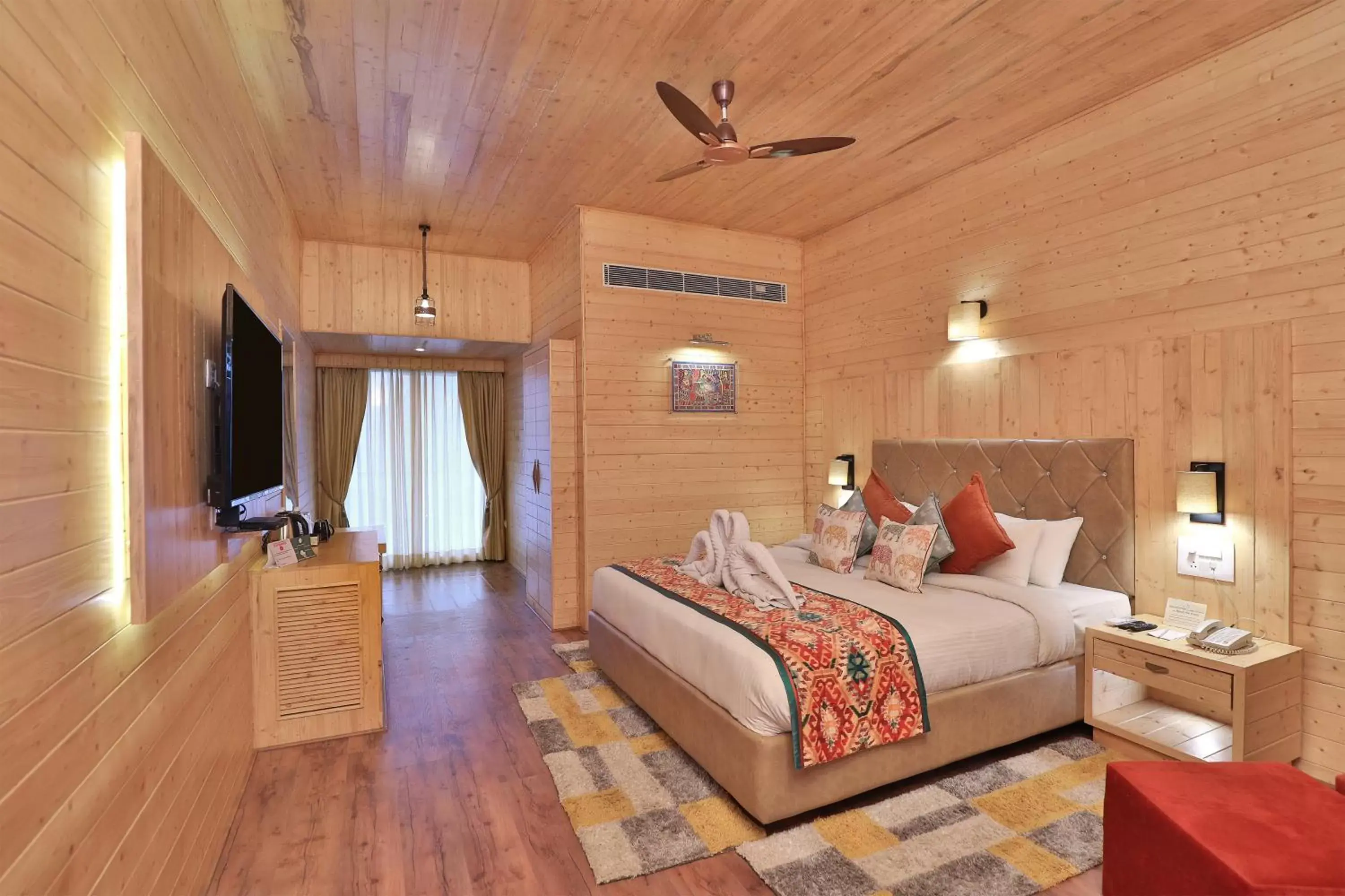 Bedroom in Bamboo Saa Resort & Spa