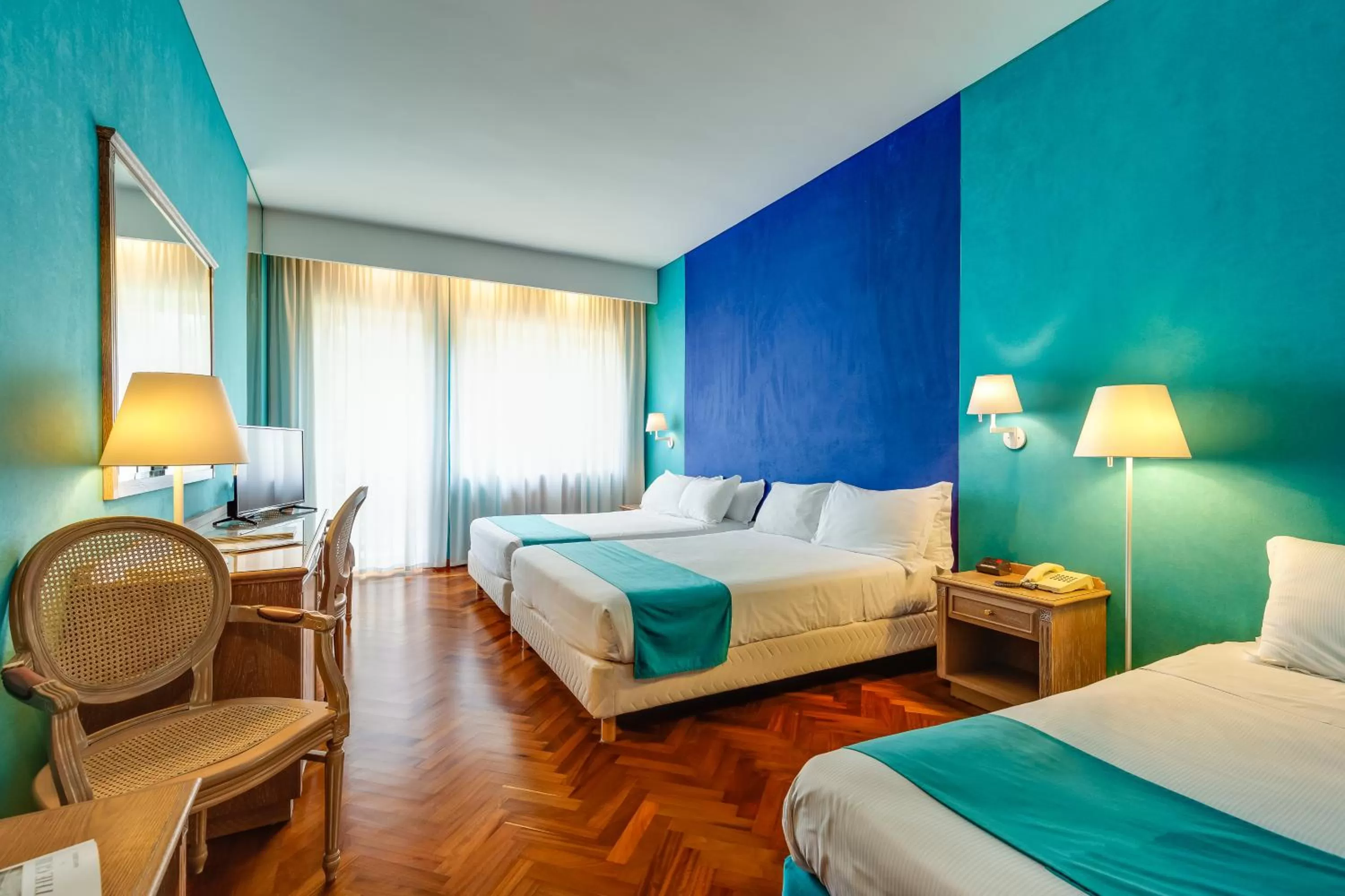 Bed in Culture Hotel Villa Capodimonte