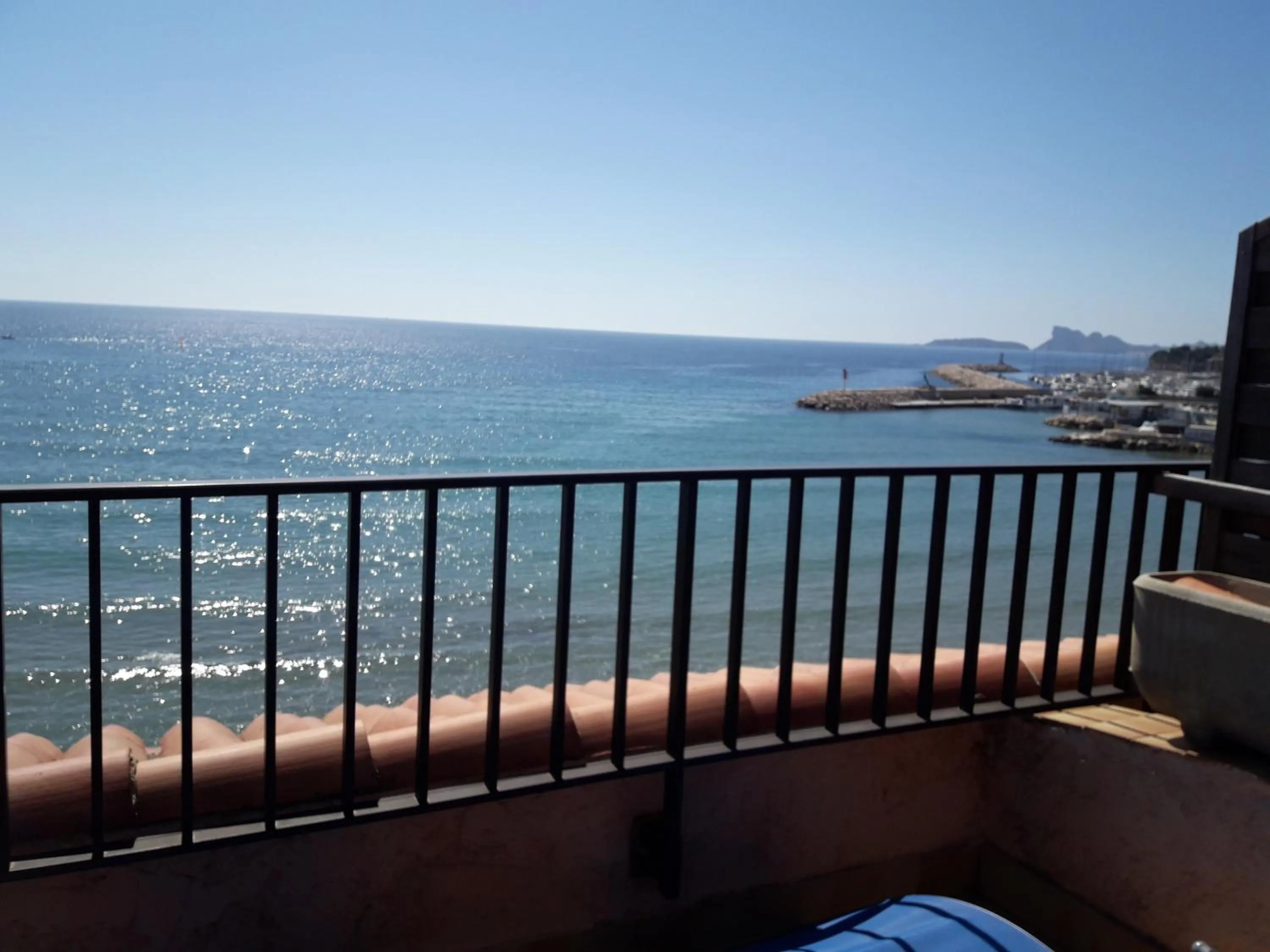 Sea view in Hotel Chanteplage