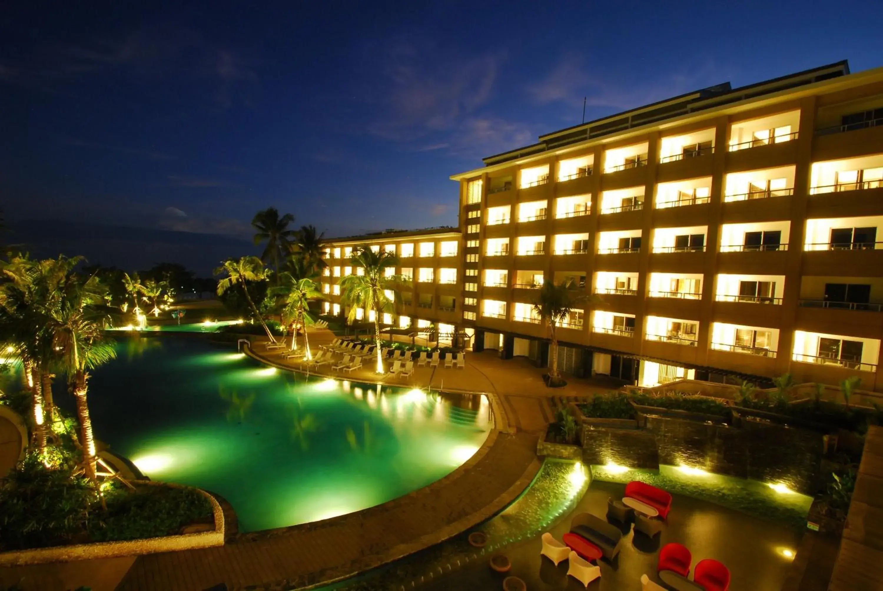 Facade/entrance, Swimming Pool in BE Grand Resort, Bohol