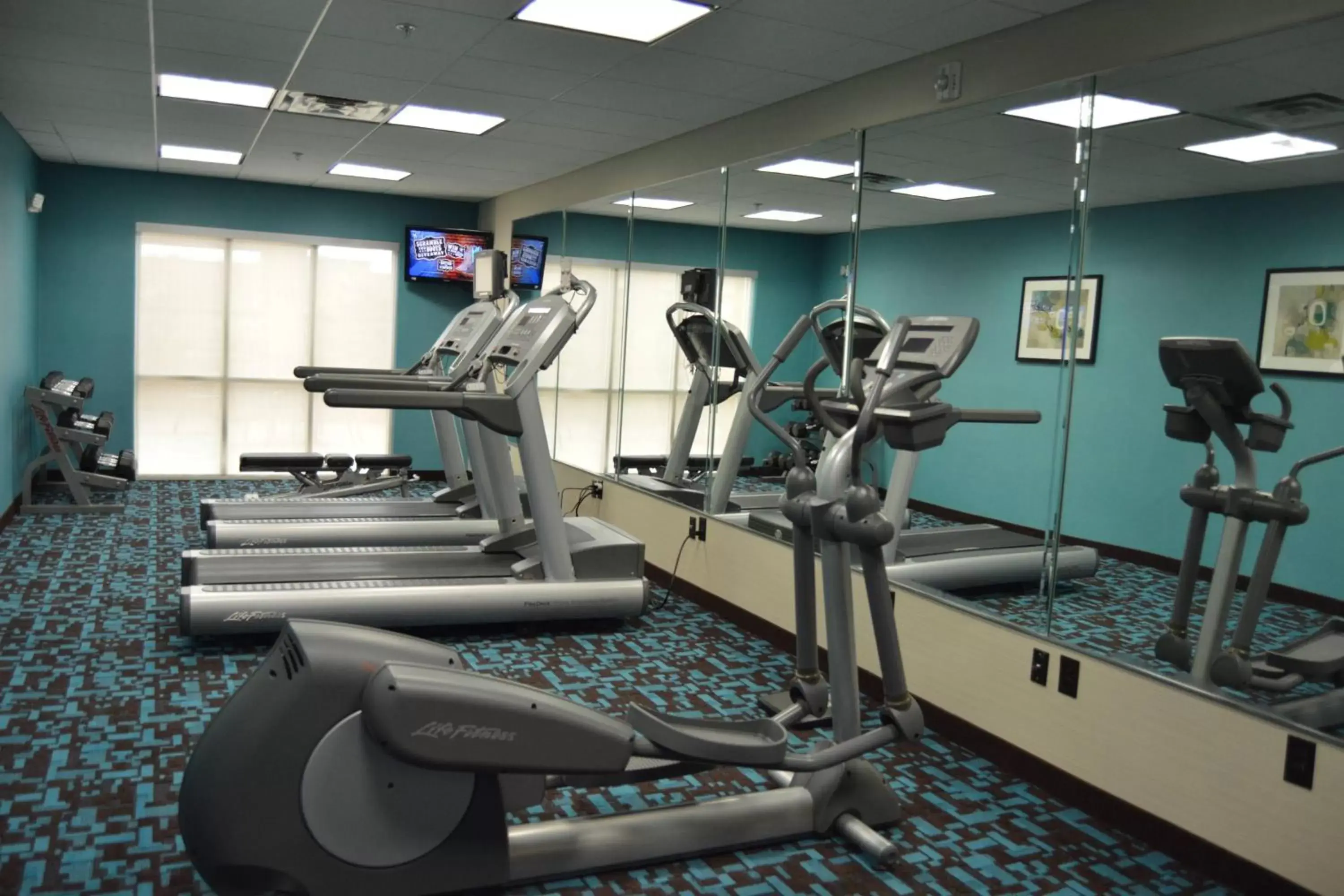 Fitness centre/facilities, Fitness Center/Facilities in Fairfield Inn & Suites Houston Channelview
