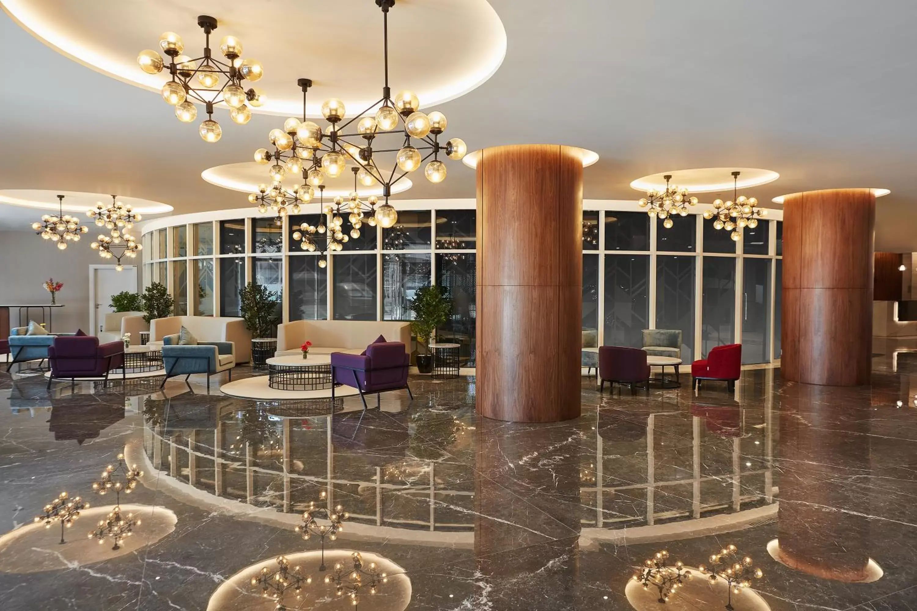 Lobby or reception in Park Regis Business Bay