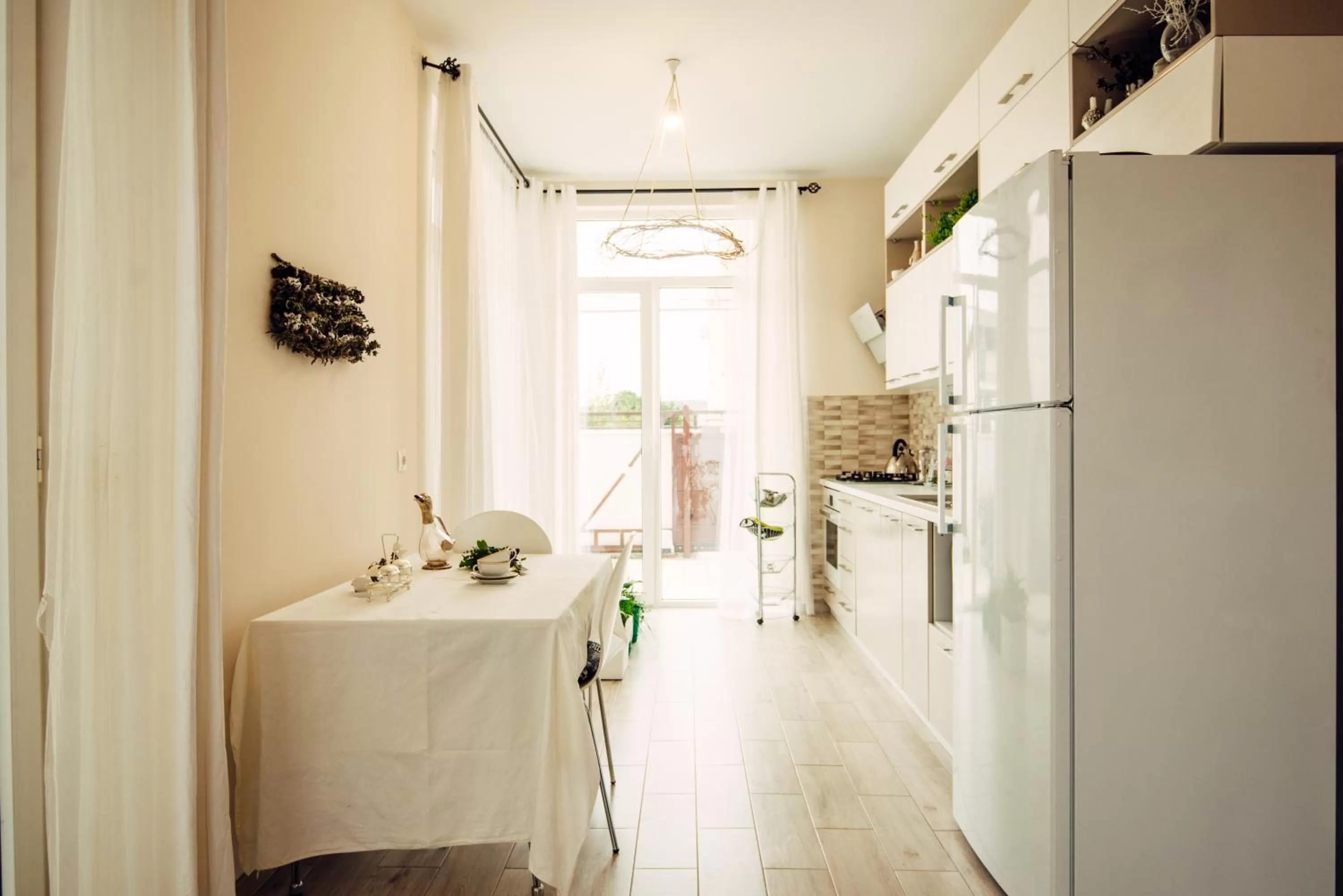 Kitchen or kitchenette in Veronika Home Tbilisi