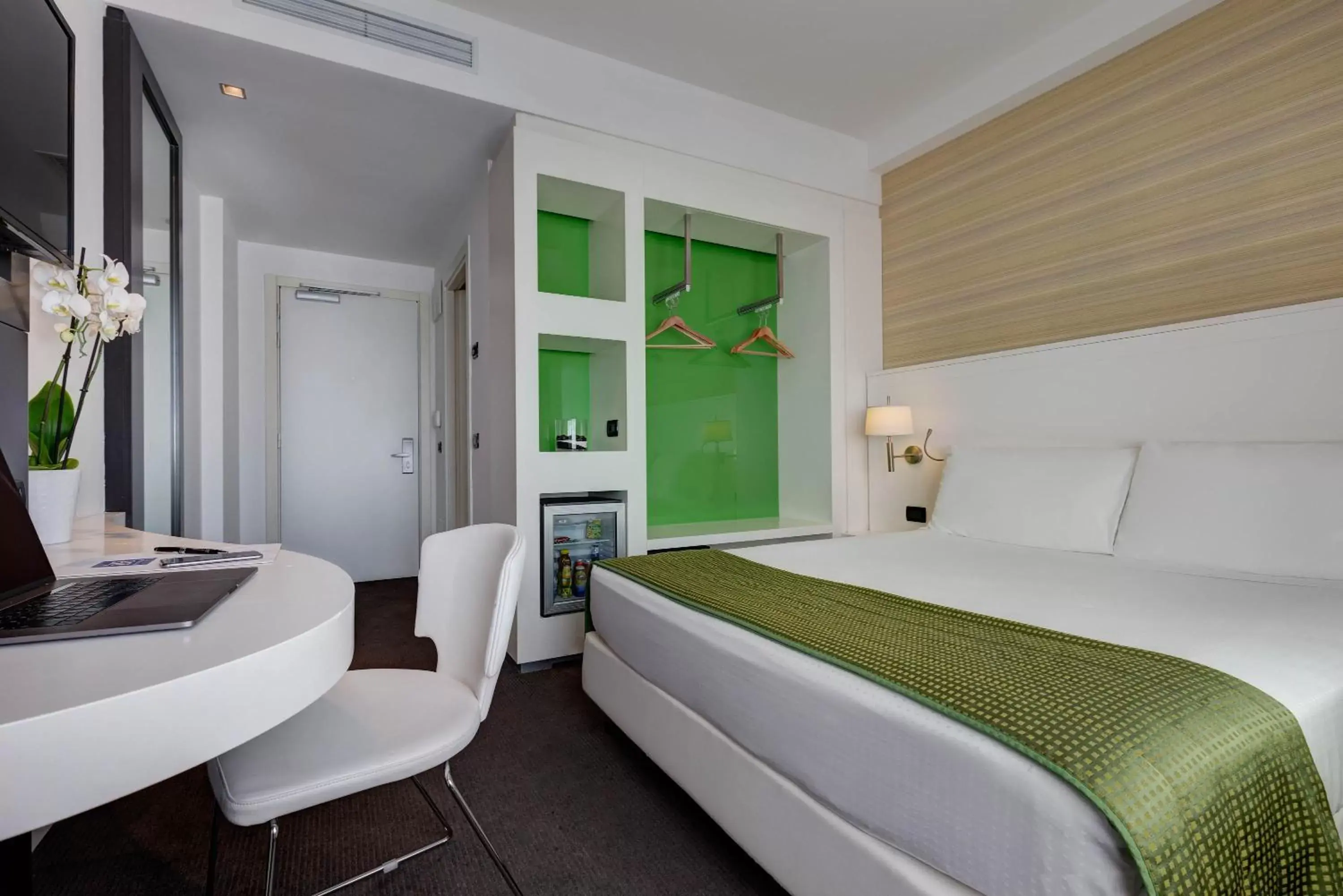 Bed in Idea Hotel Roma Z3