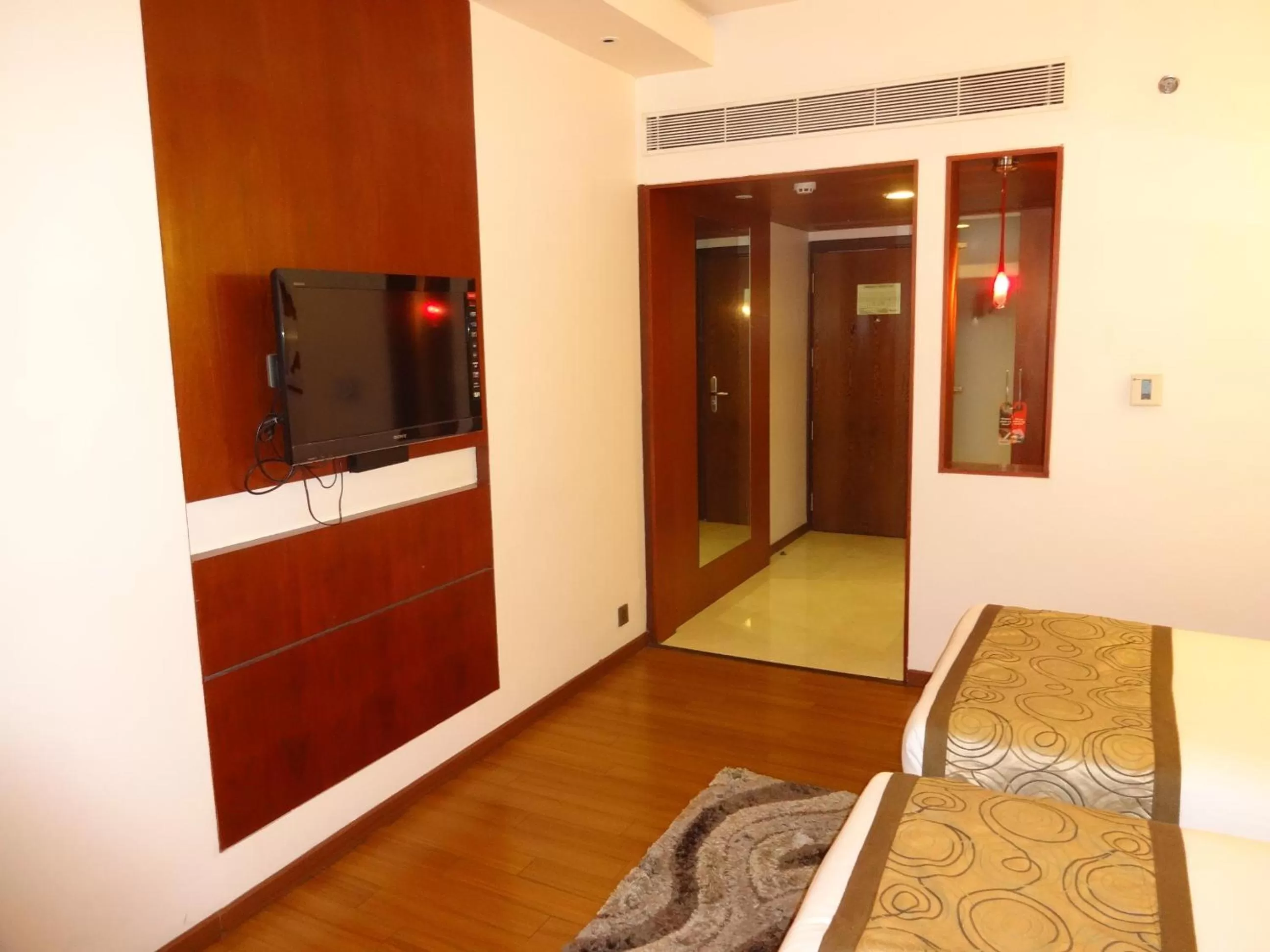 Decorative detail, Bed in Daspalla Hyderabad