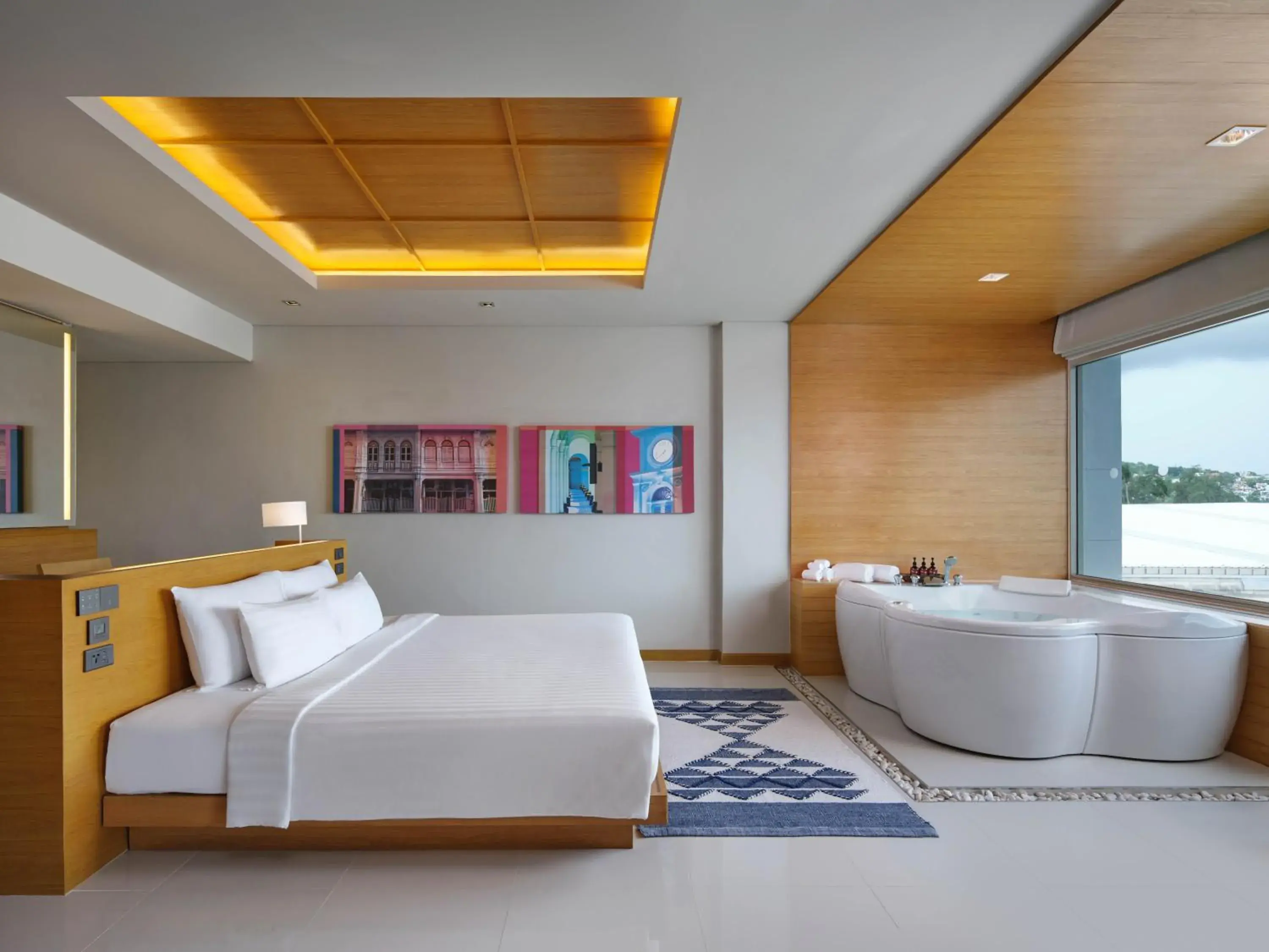 Bed in The Kee Resort & Spa Bed in The Kee Resort & Spa