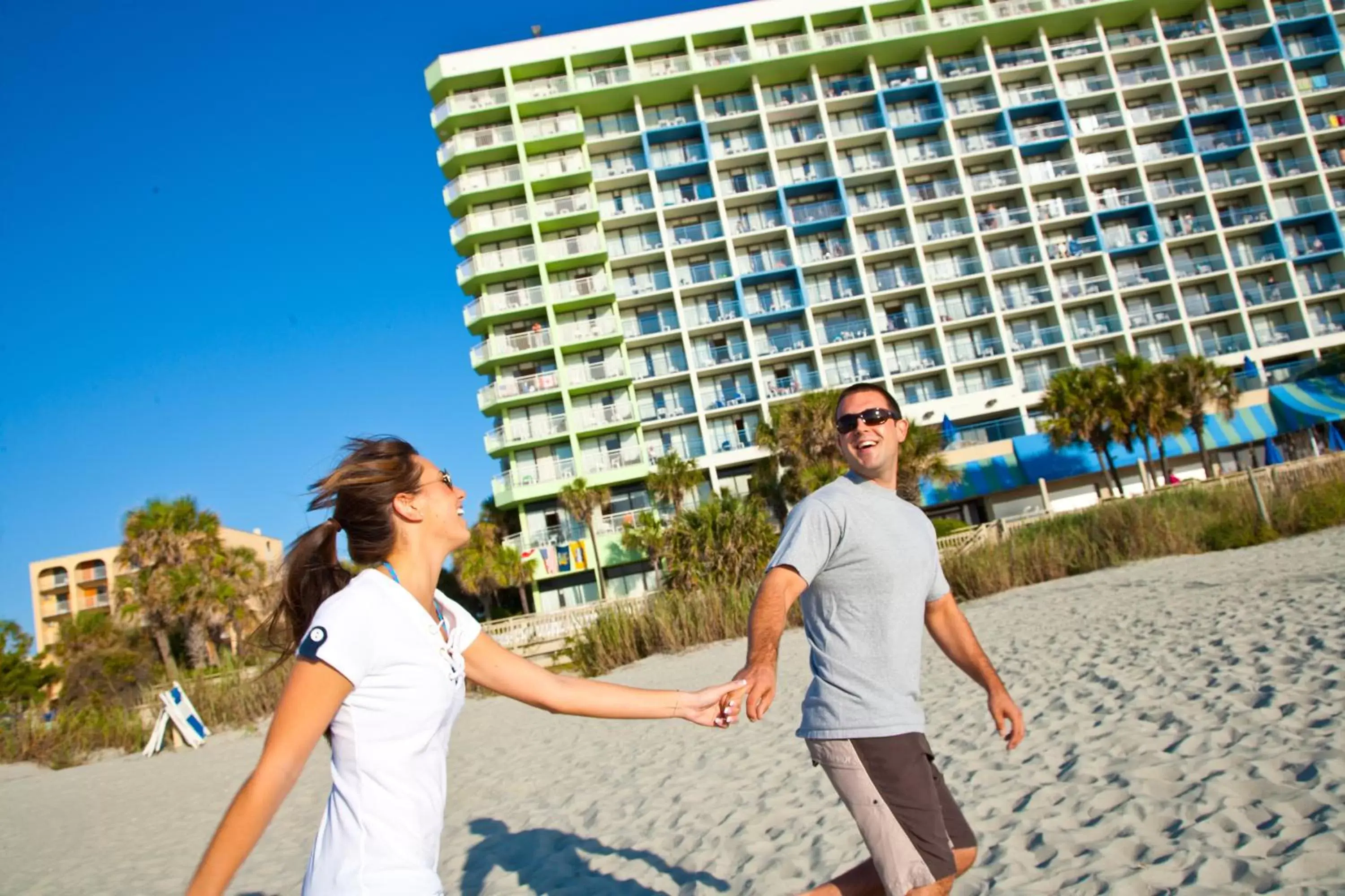 People in Coral Beach Resort