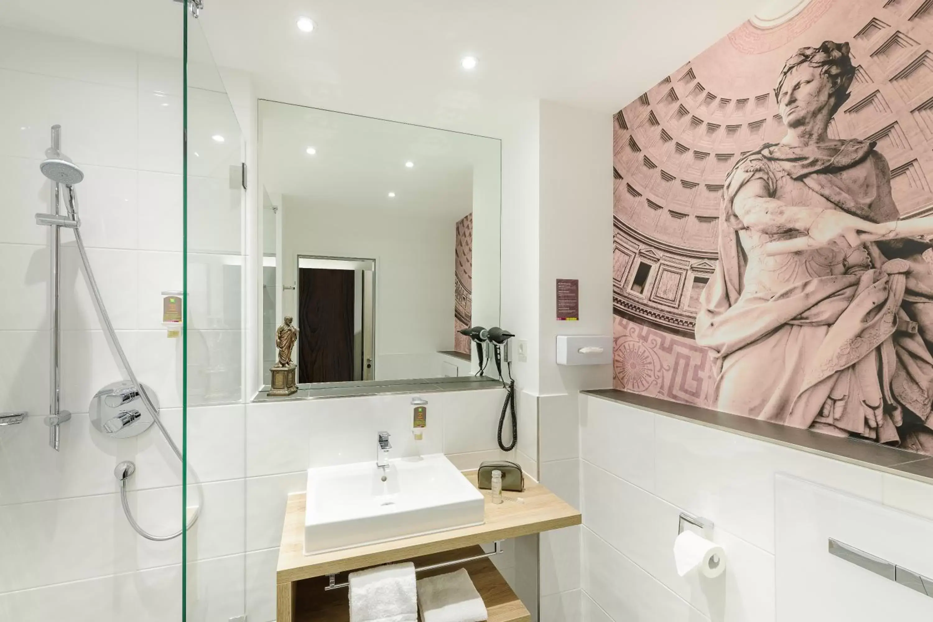 Shower, Bathroom in Ibis Styles Trier