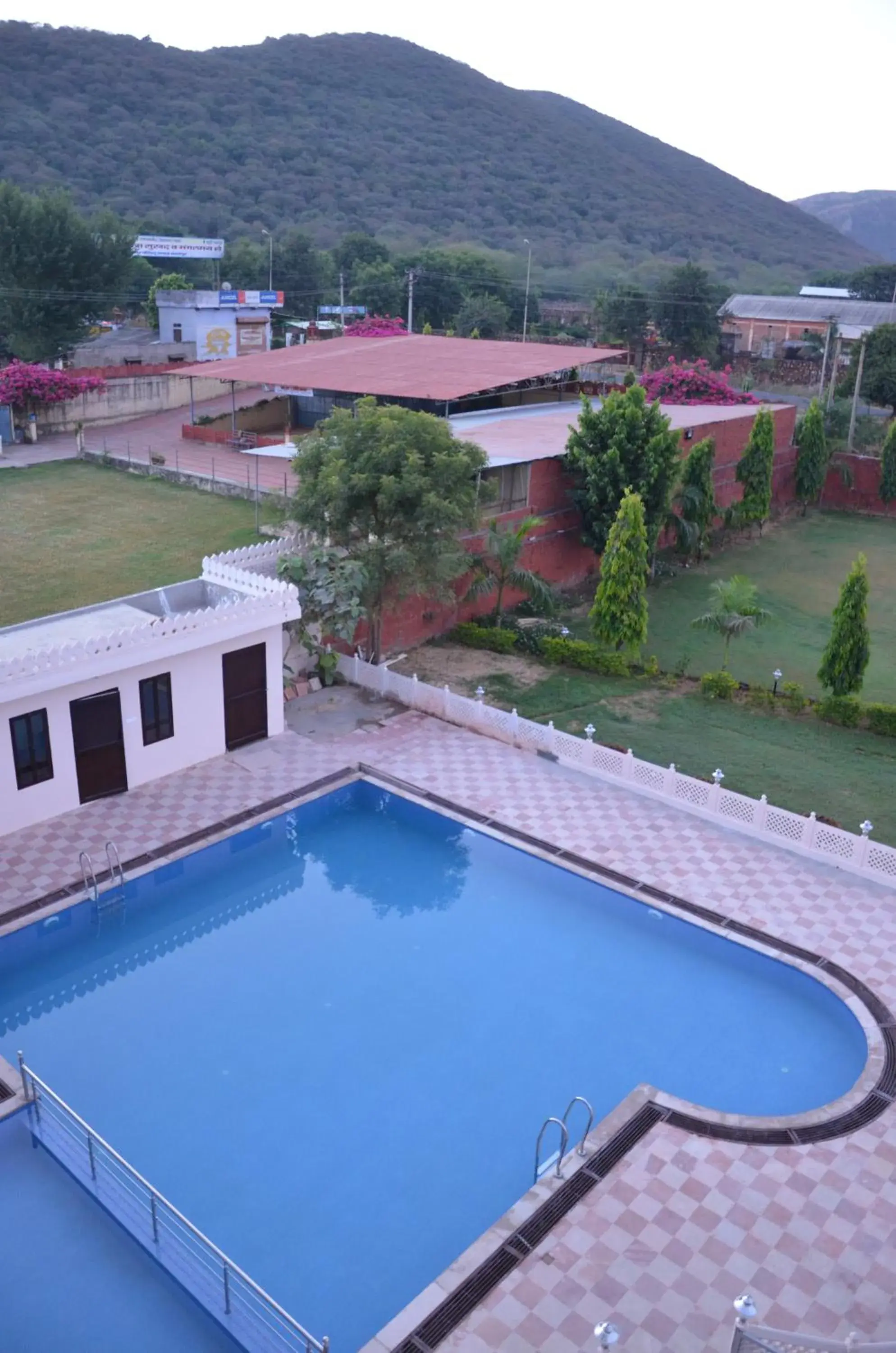 Swimming pool, Pool View in Ranthambhore National Resort