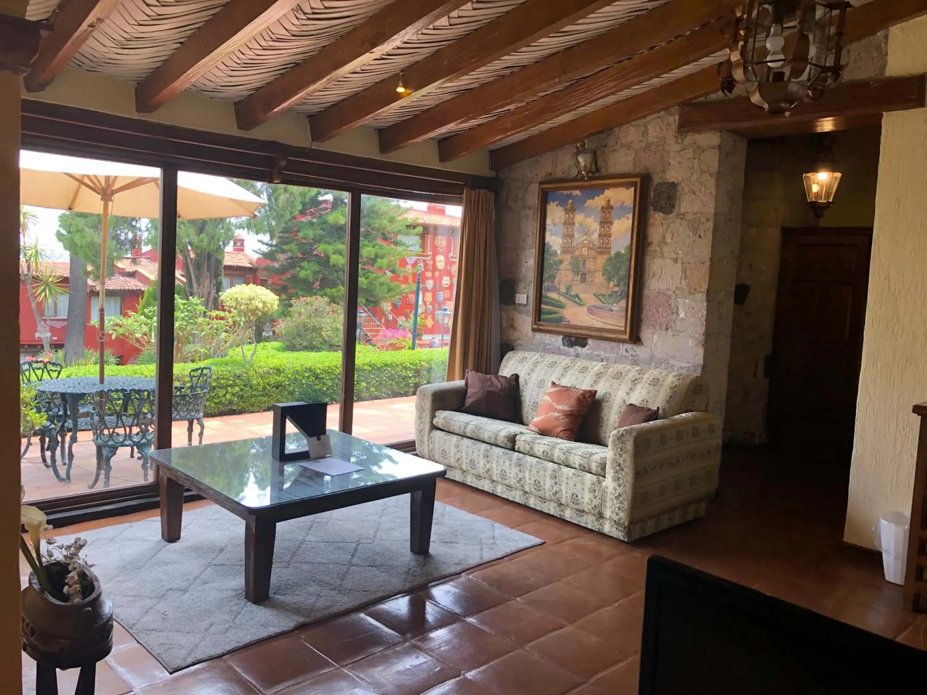 Balcony/Terrace, Seating Area in Villa San Jose Hotel & Suites