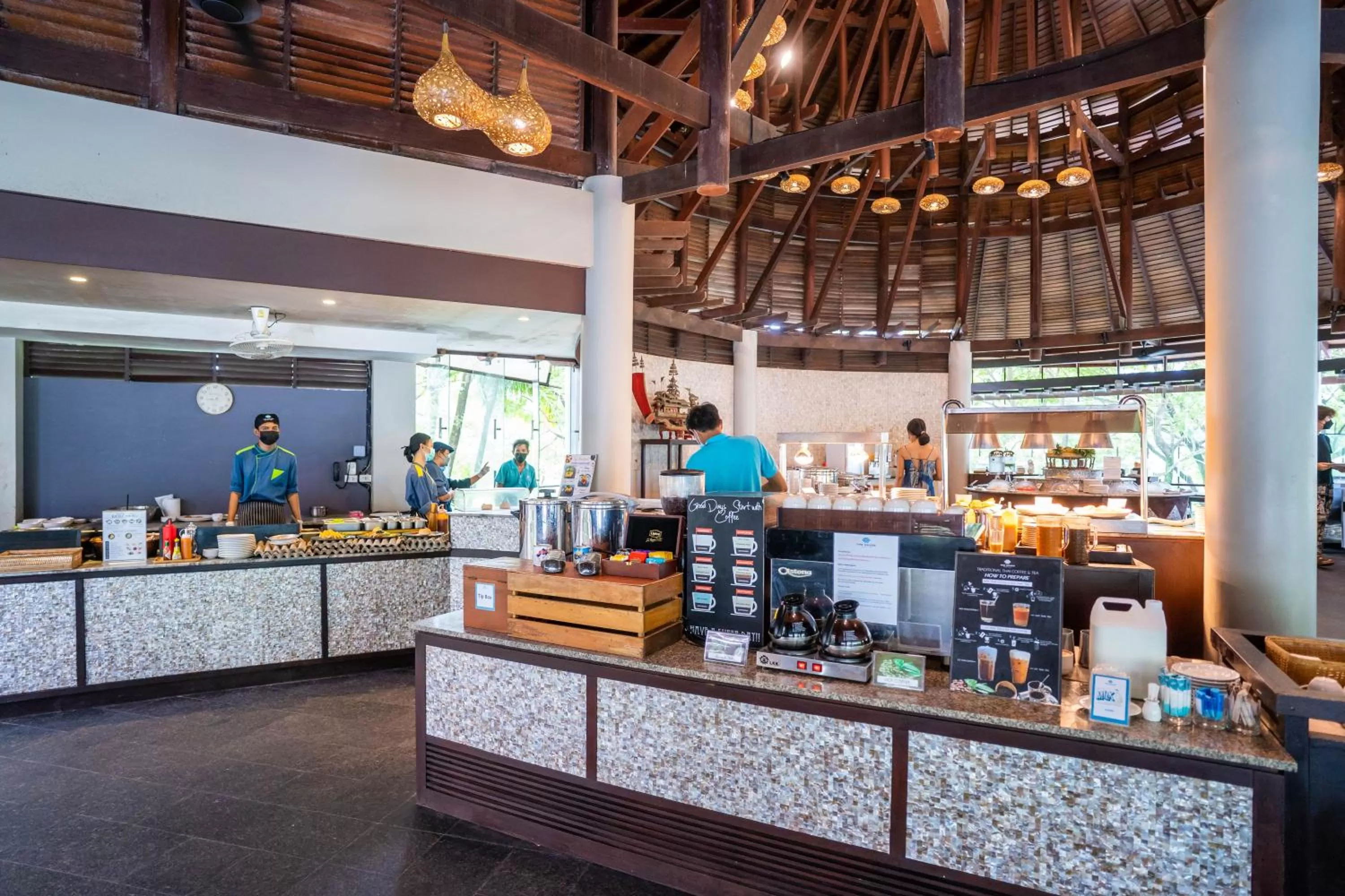 Restaurant/places to eat in The Haven Khao Lak