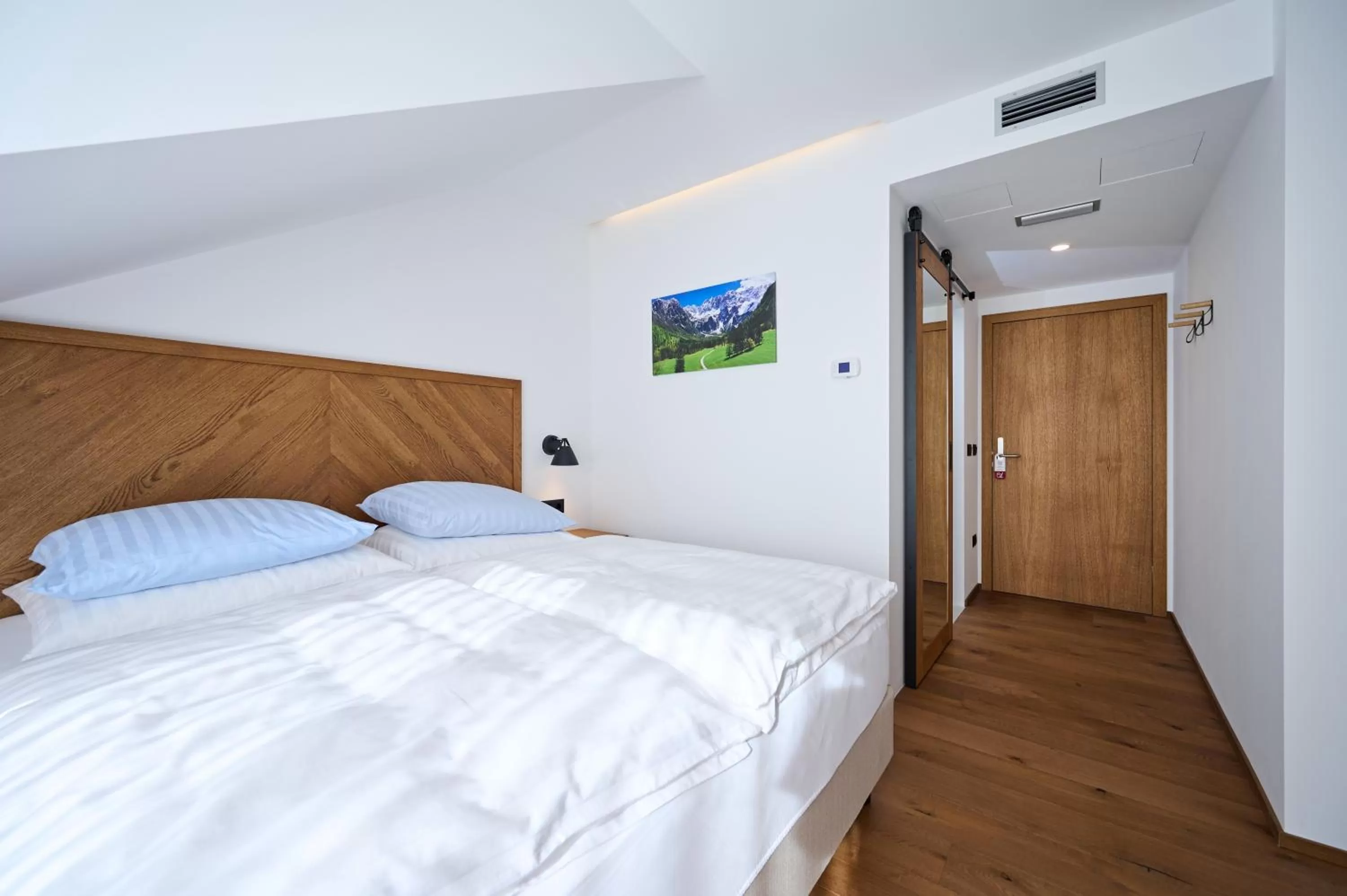 Photo of the whole room, Bed in Hiša Ančka, Šenčur - 3 min to the Airport