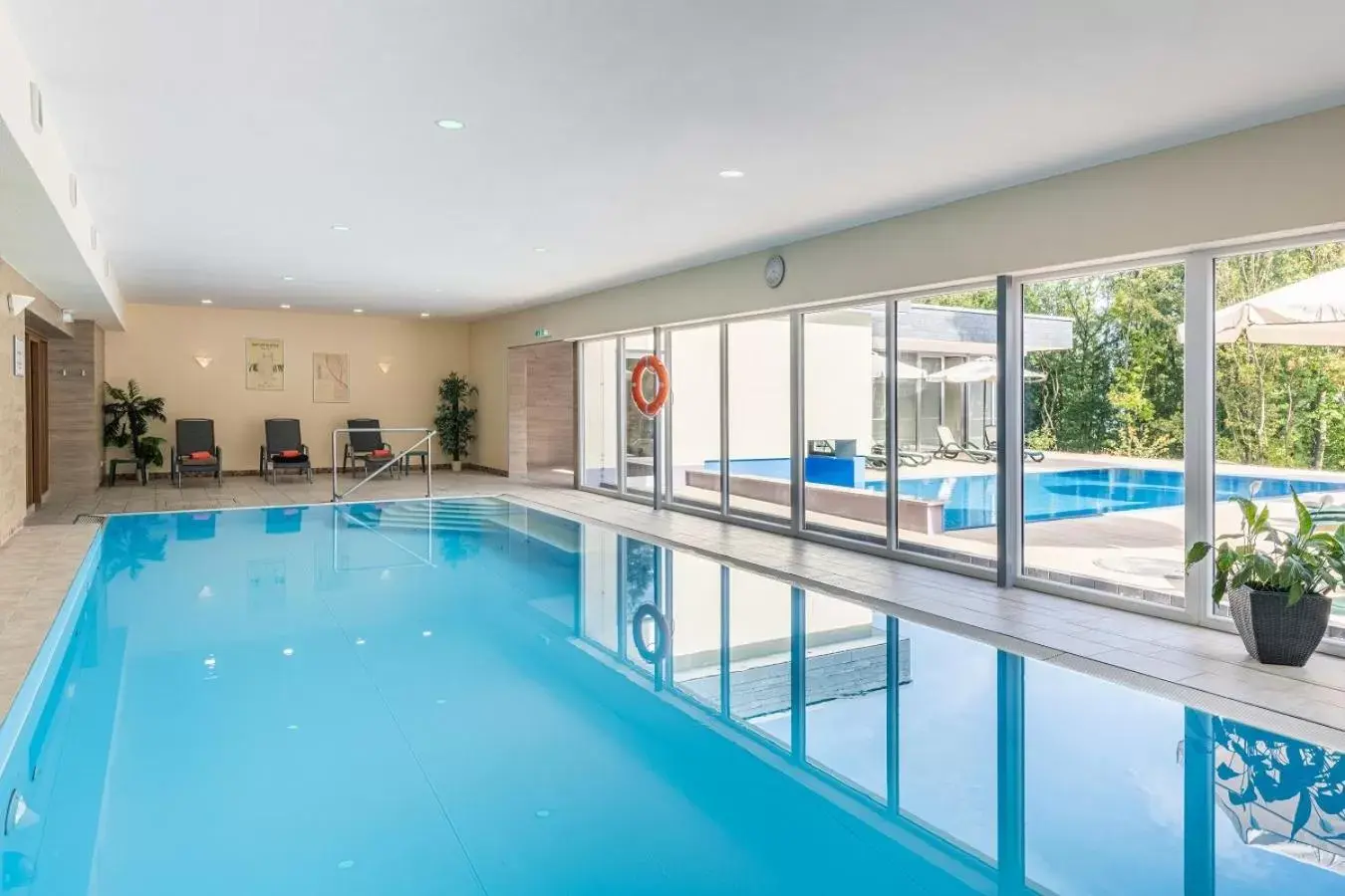 Pool view, Swimming Pool in Akzent Aktiv & Vital Hotel Thüringen