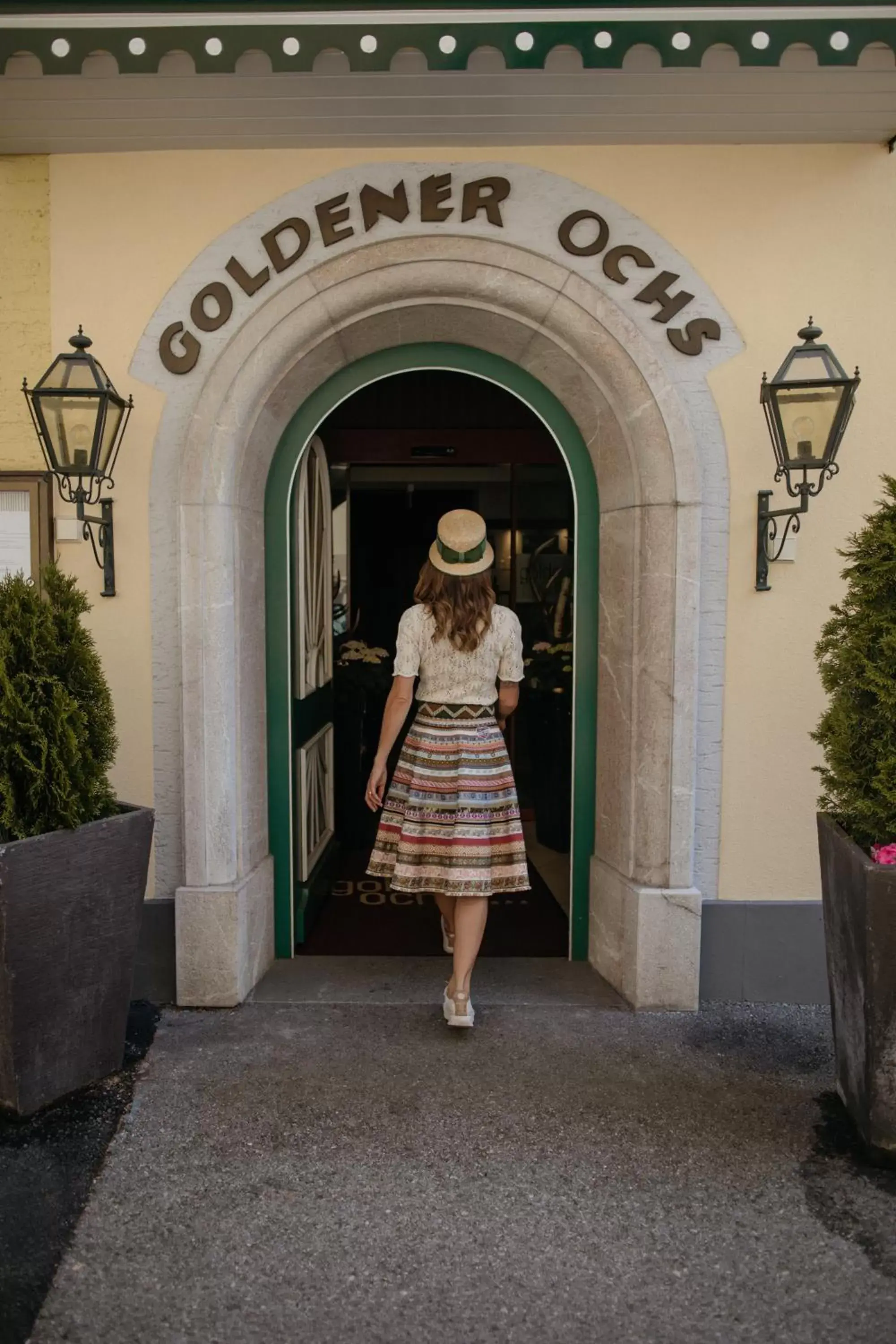 Facade/entrance in Hotel Goldener Ochs