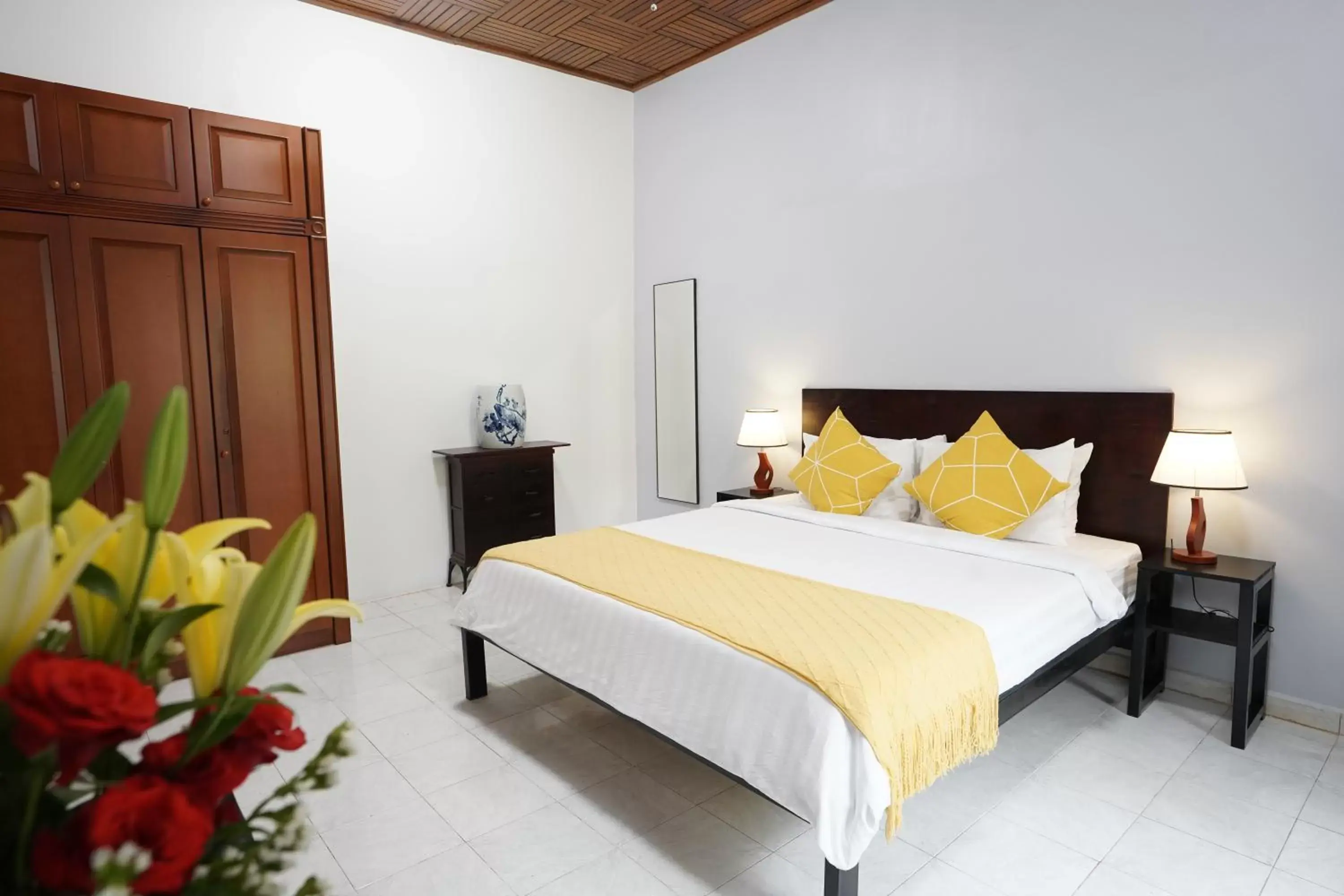 Bedroom, Bed in Birdcage Boutique Bedroom, Bed in Birdcage Boutique