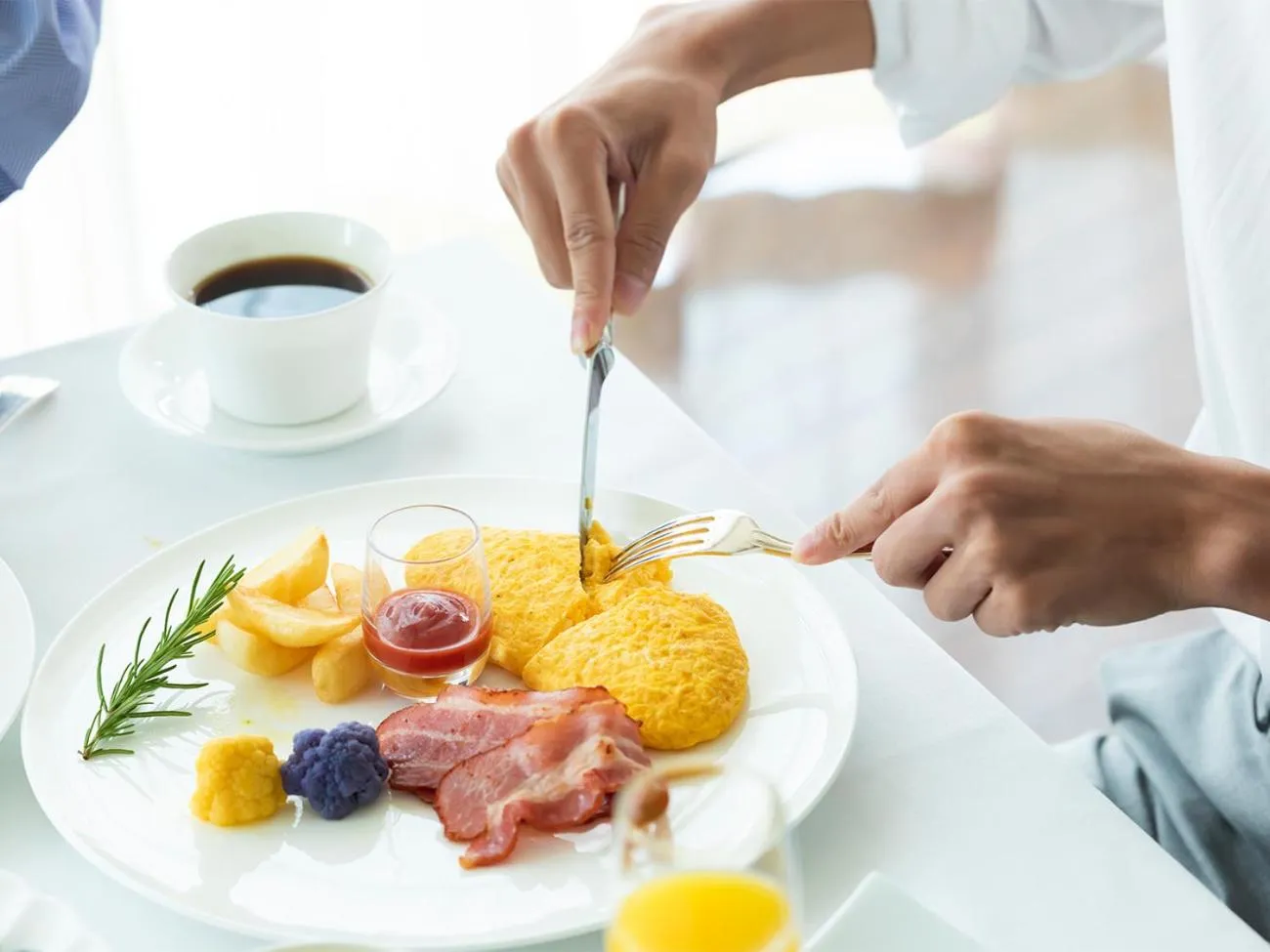 Breakfast in Hotel Francs