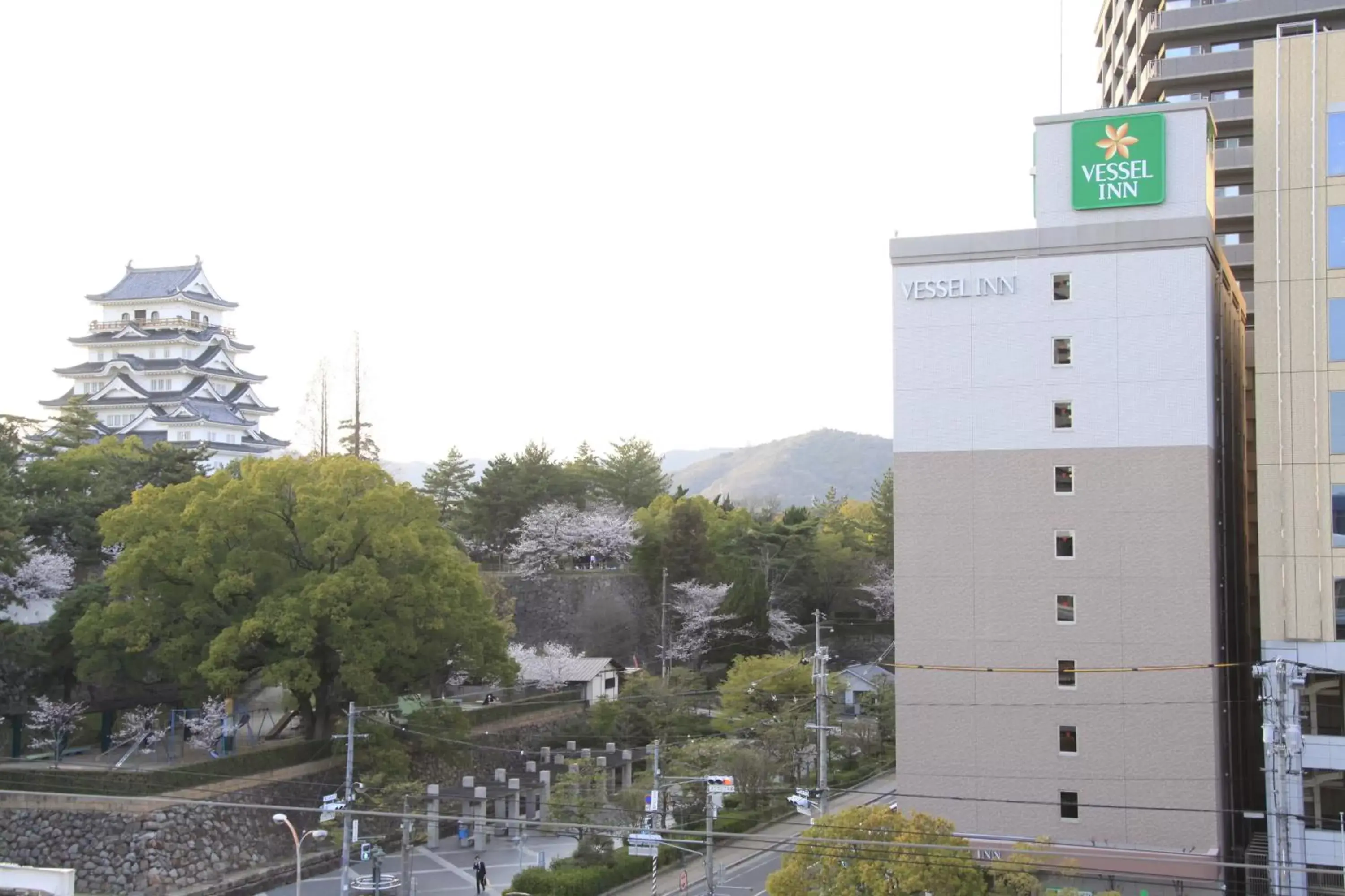 Bird's eye view in Vessel Inn Fukuyama Eki Kitaguchi