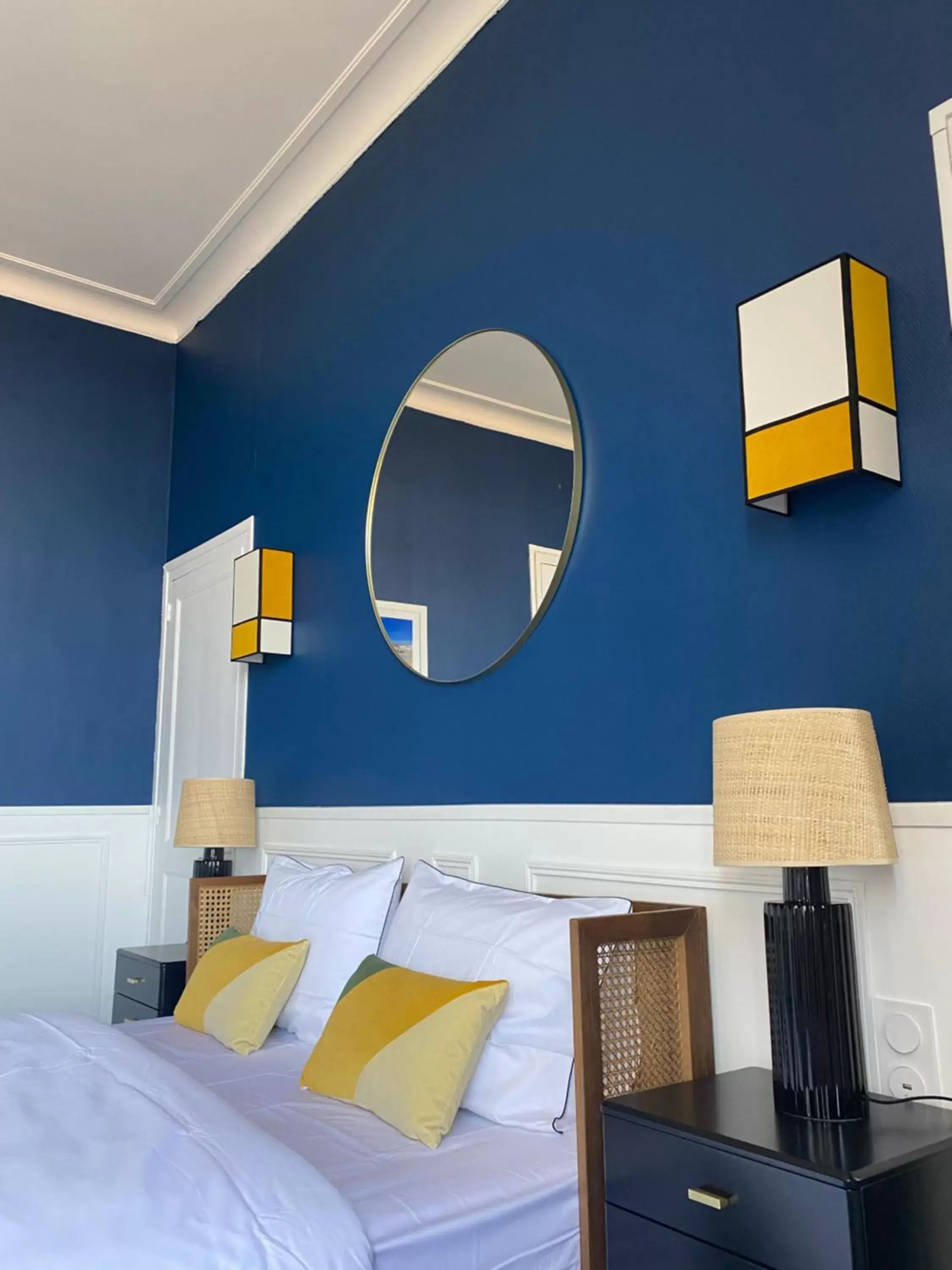 Bedroom in Maison d'hotes Château-Gaillard