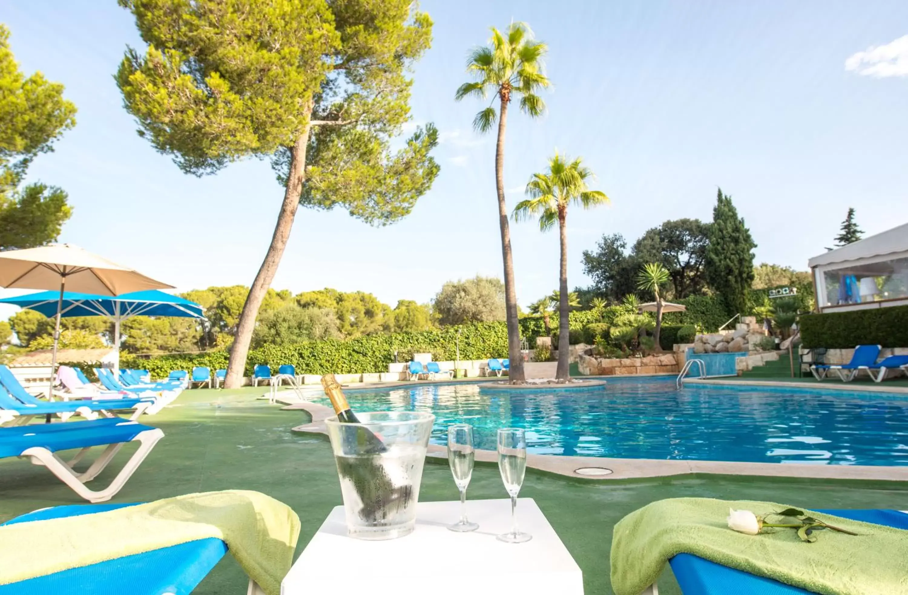 Swimming Pool in Aparthotel Ona Aucanada