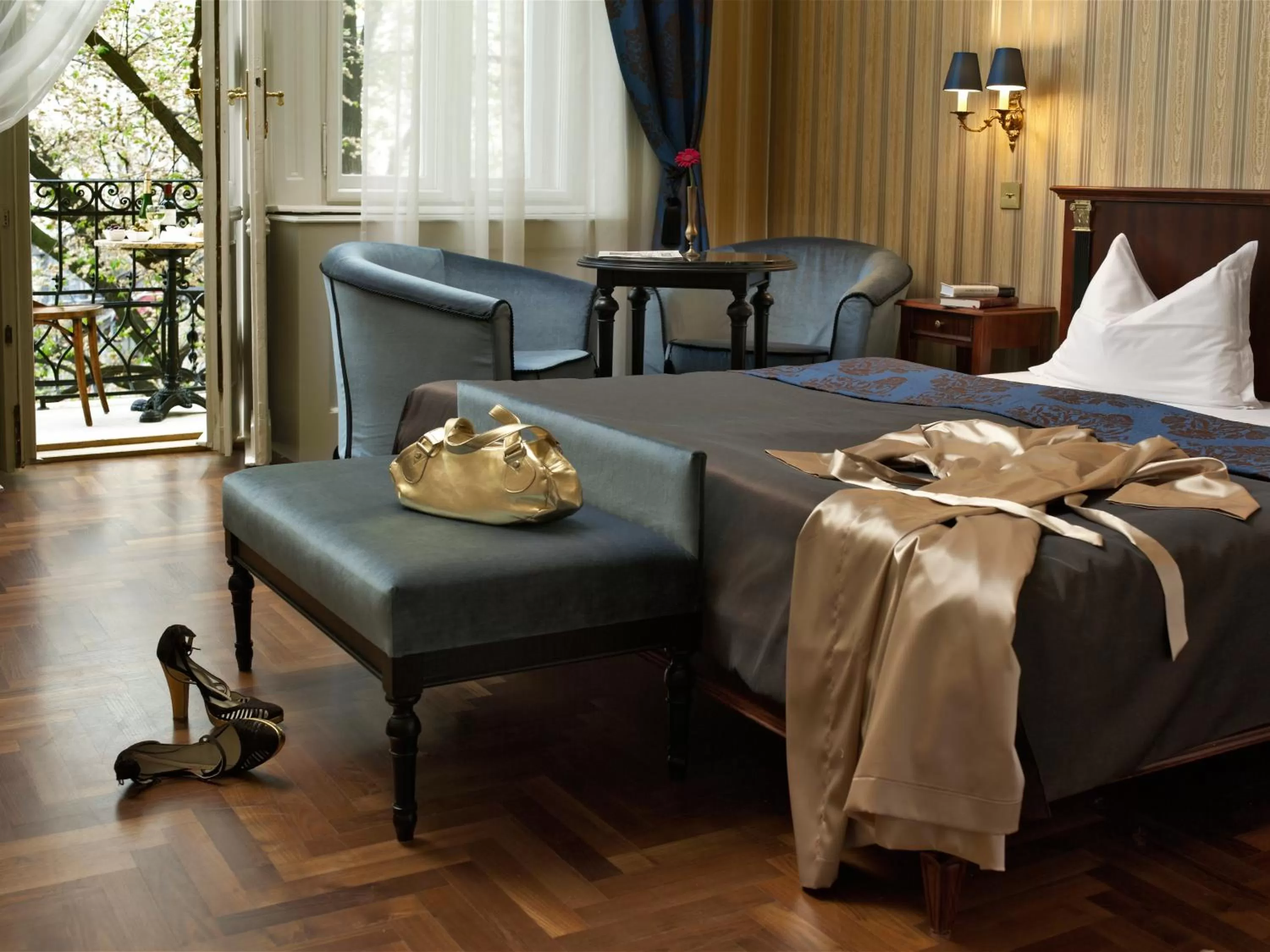 Bed in Gerlóczy Boutique Hotel