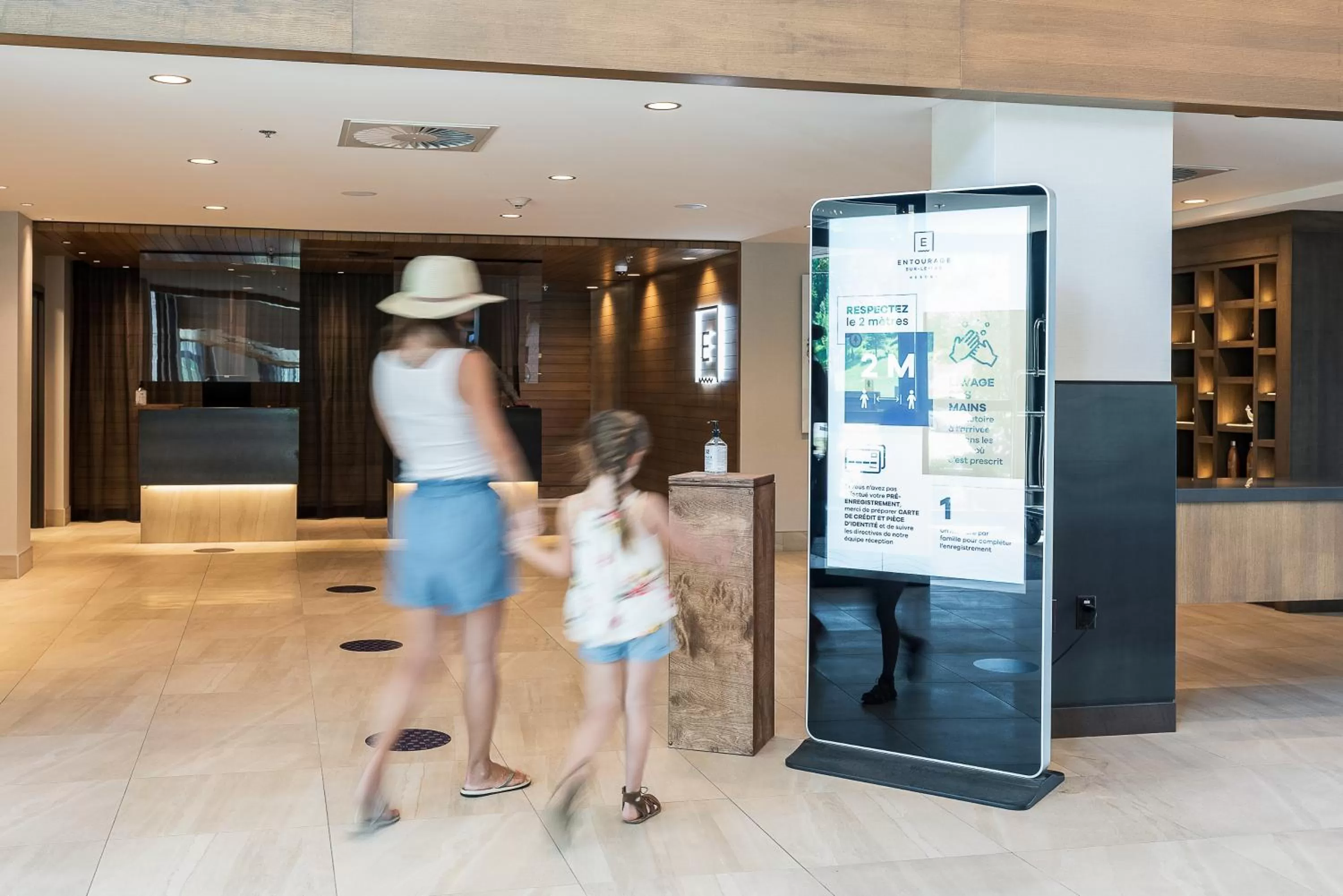 Lobby or reception in Entourage sur-le-Lac