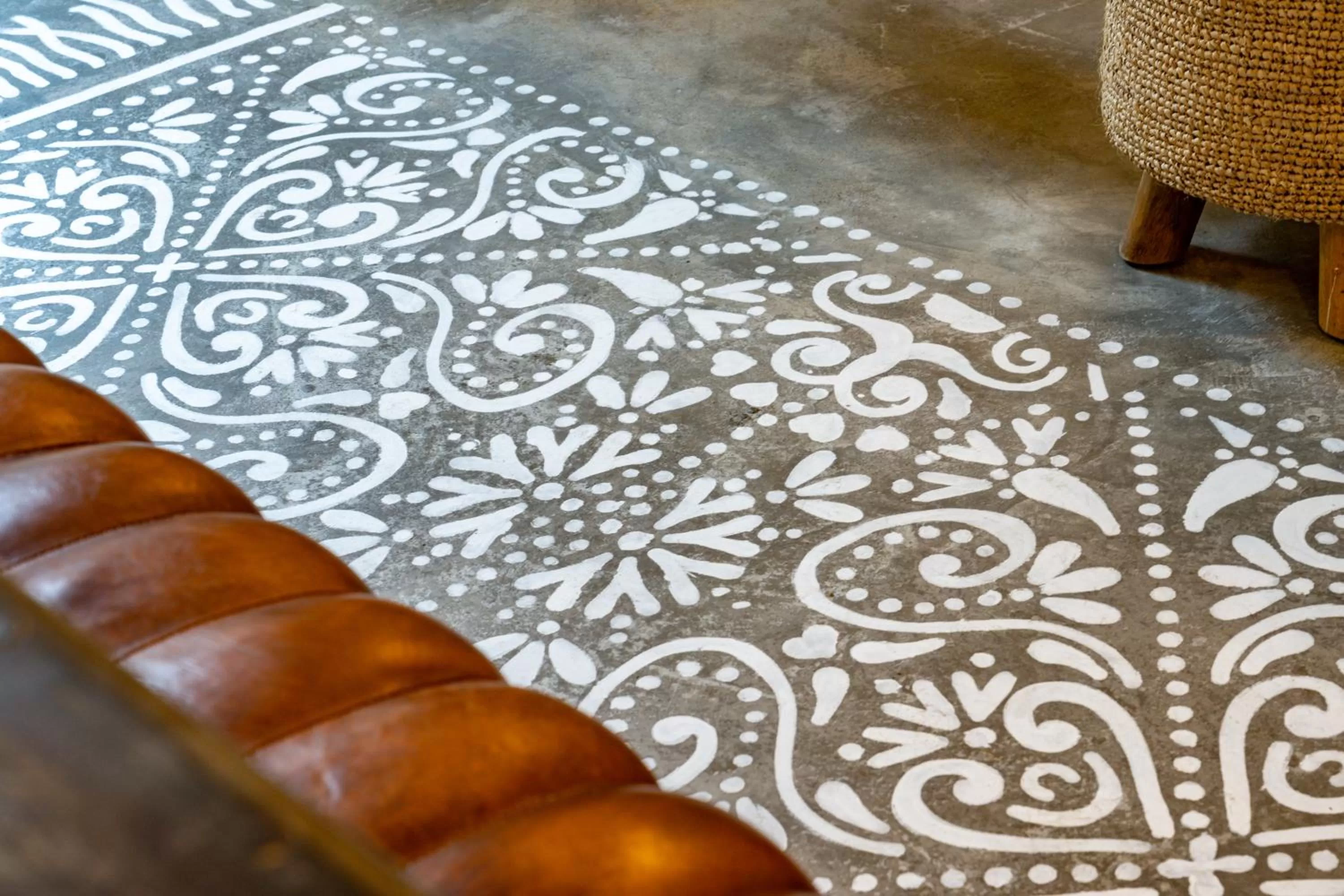 Decorative detail in Garam Lisboa