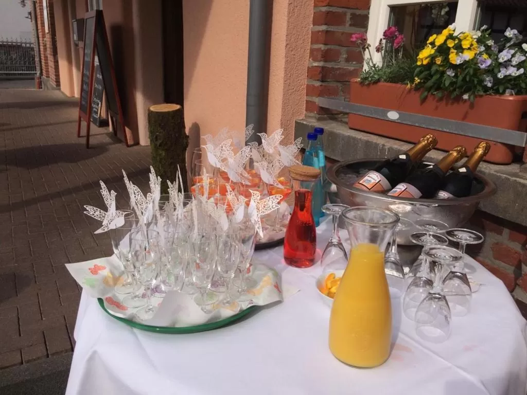 Restaurant/places to eat in Hotel Mühlenhof Lollar