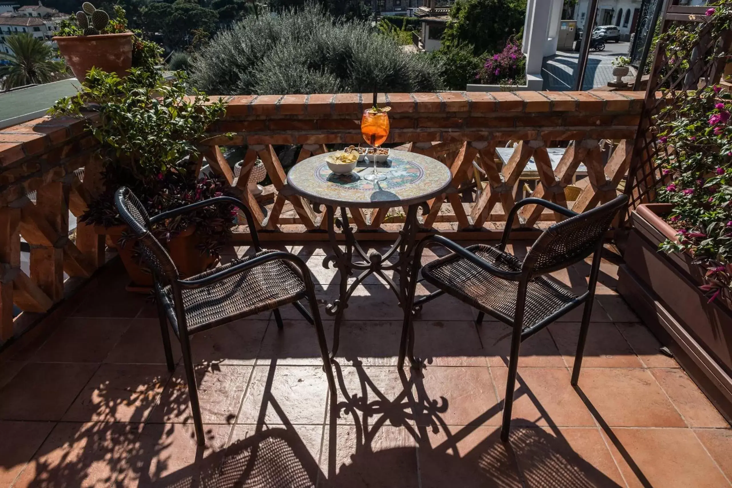 Balcony/Terrace in Hotel Villino Gallodoro