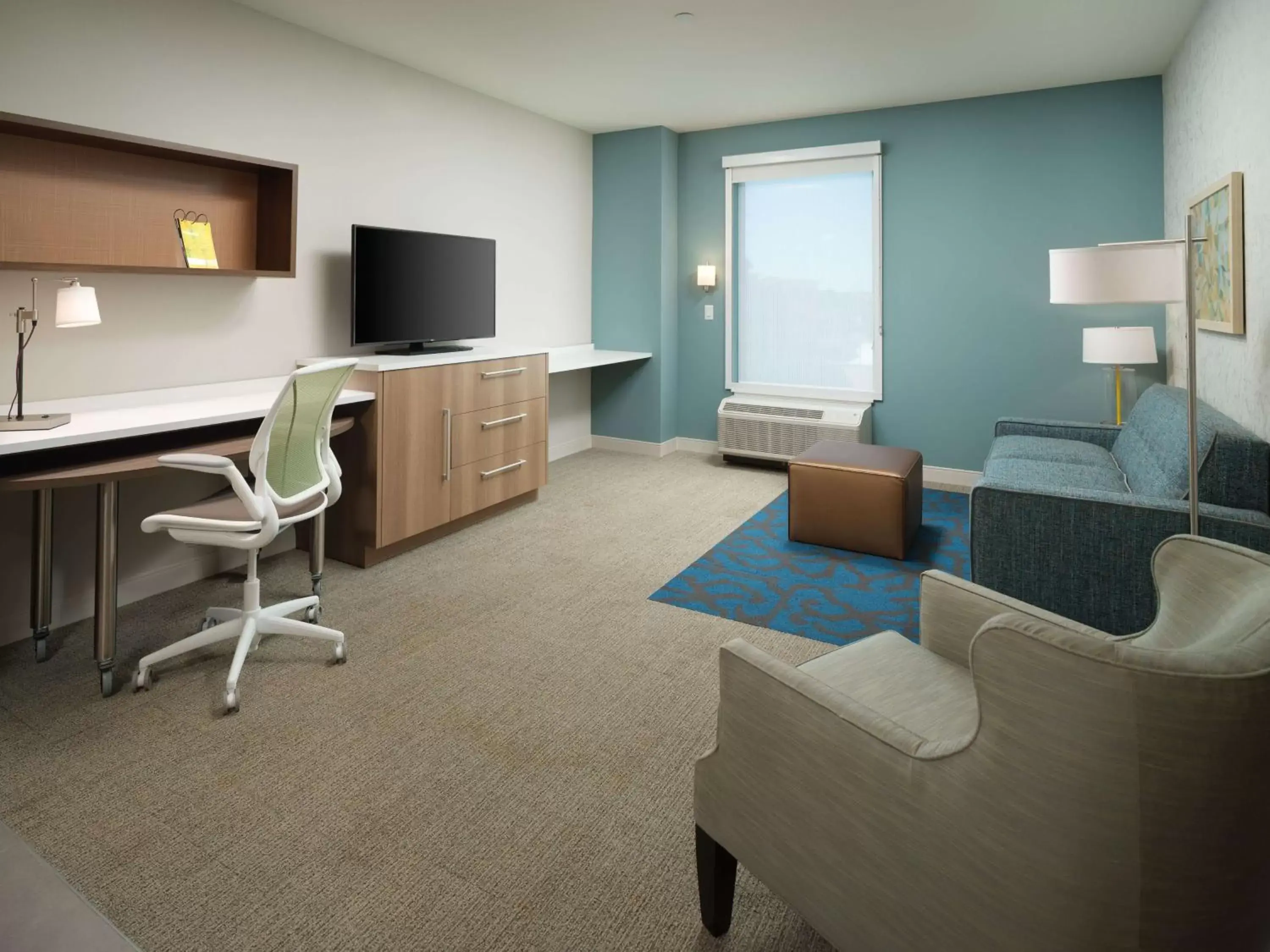 Bedroom, Seating Area in Home2 Suites By Hilton Chattanooga Hamilton Place