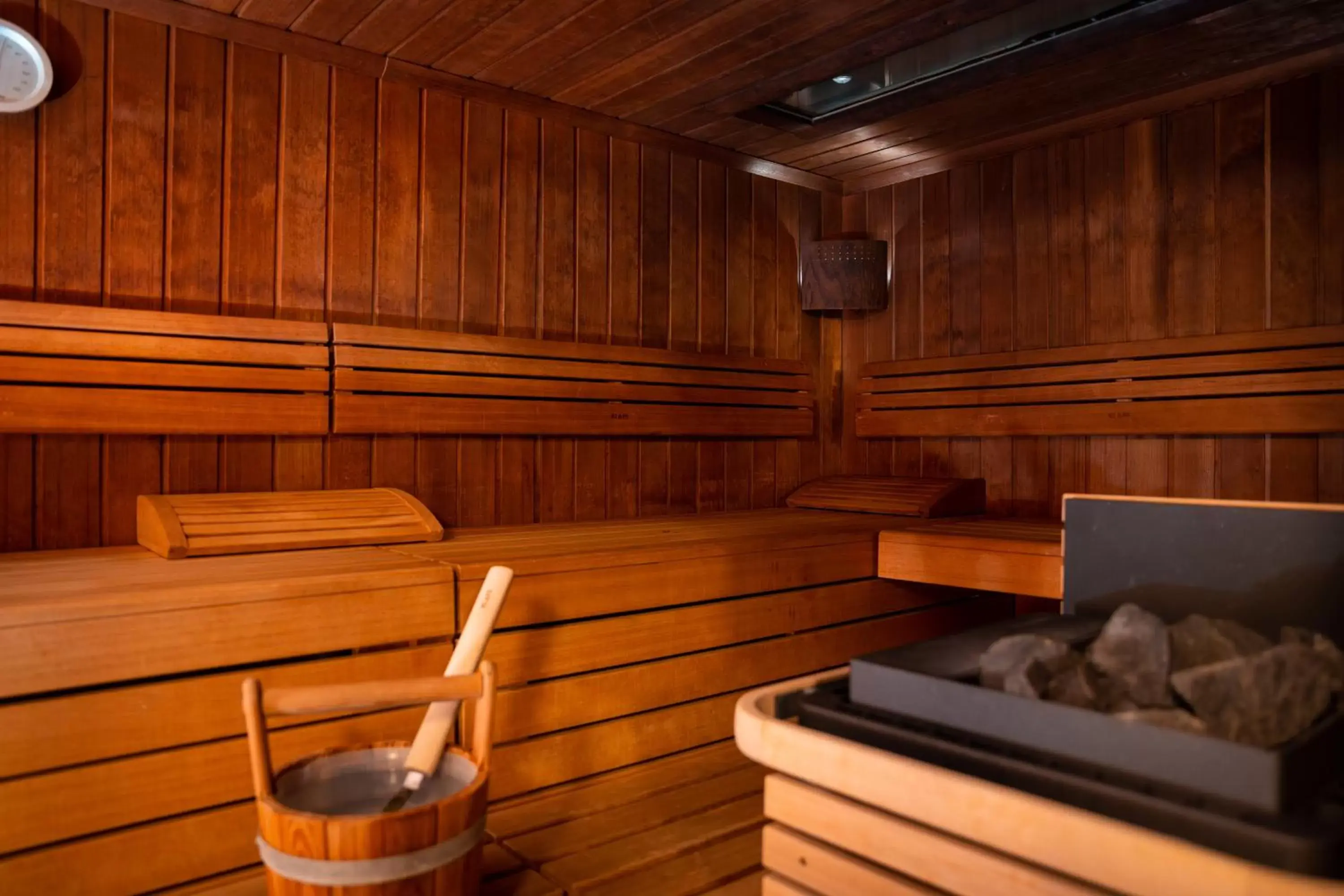 Sauna in Hôtel Diana Restaurant & Spa by HappyCulture