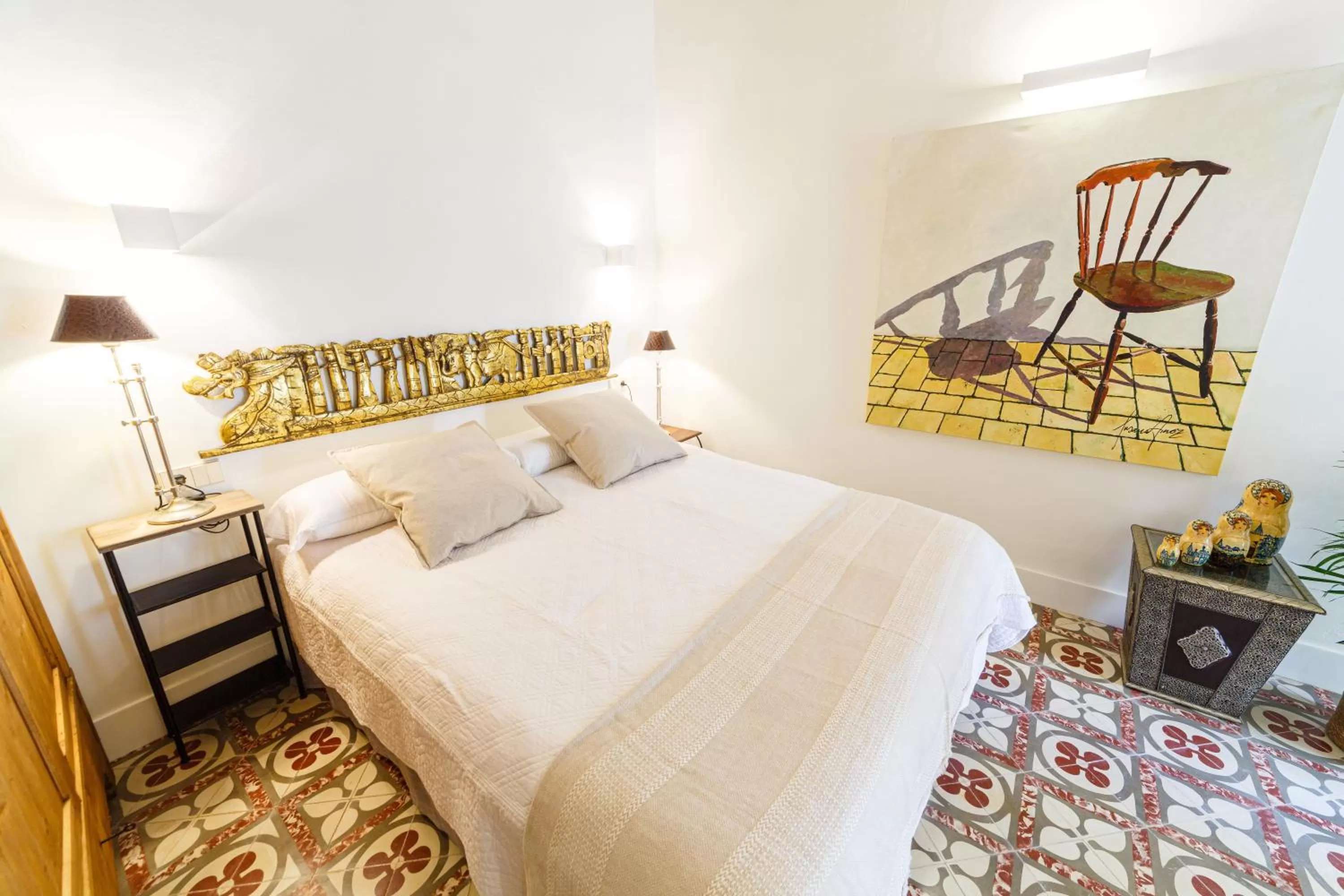 Bed in Flor de Mandarina