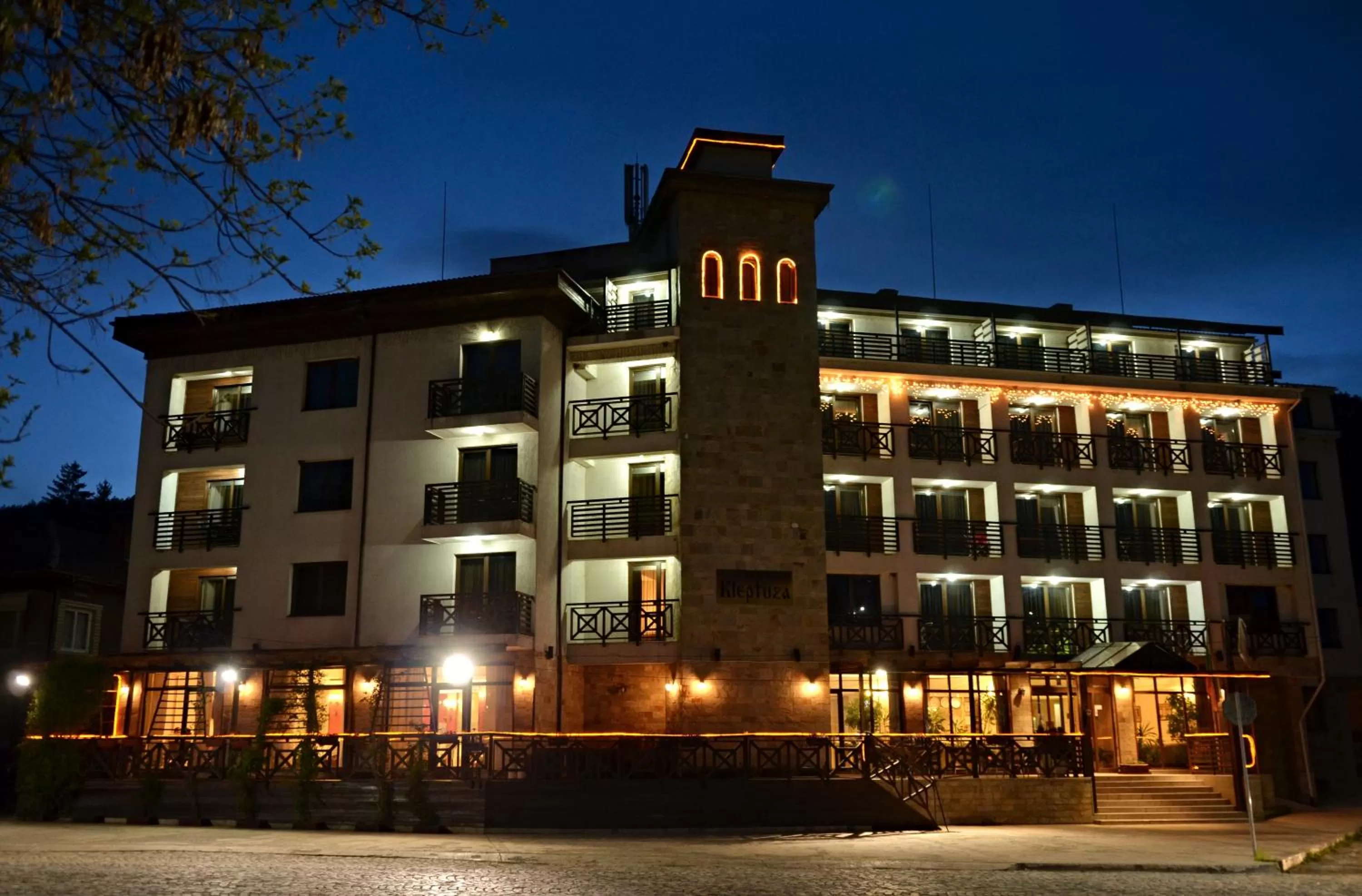 Facade/entrance in Spa Hotel Kleptuza