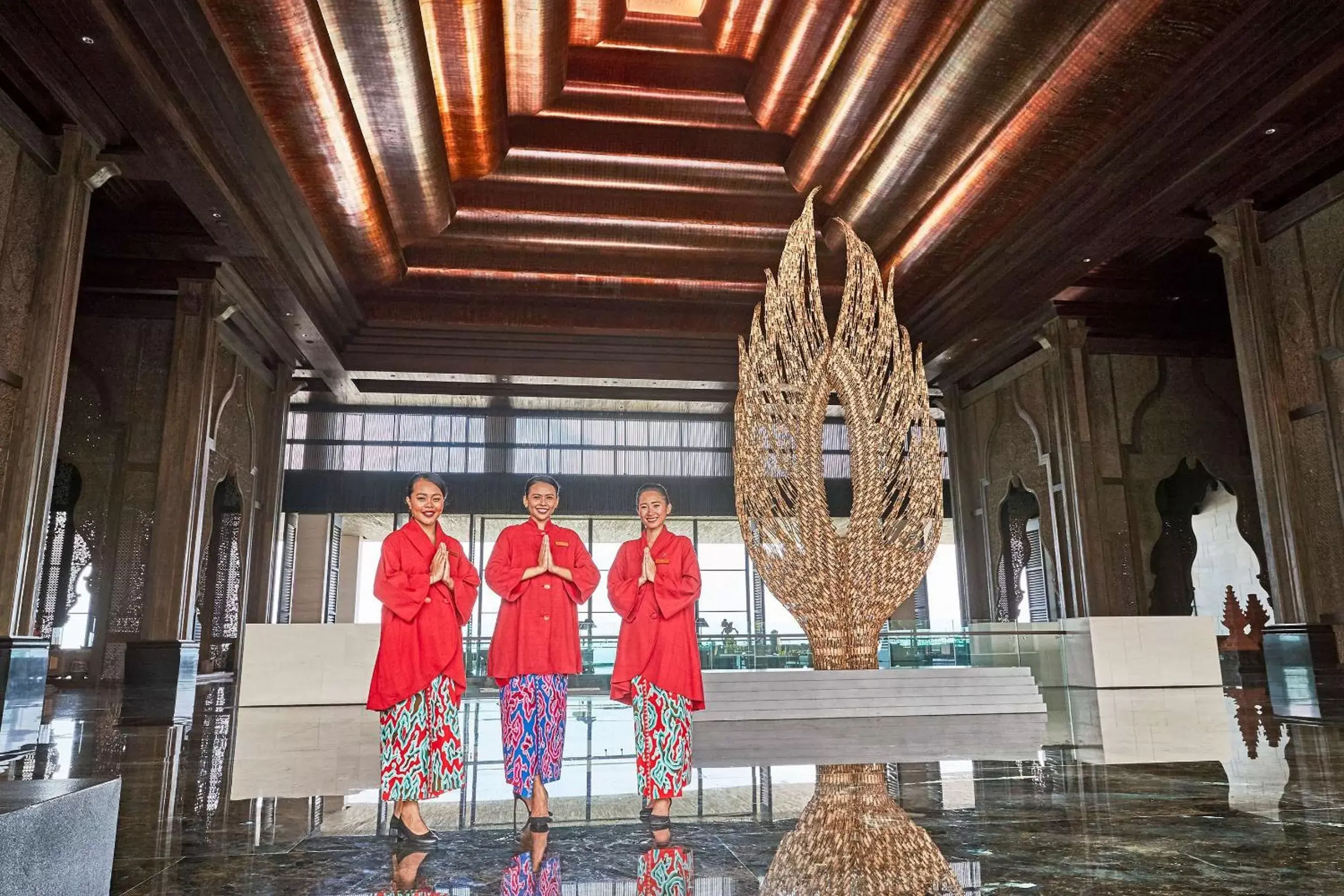 Lobby or reception, Banquet Facilities in The Apurva Kempinski Bali